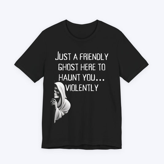 T-Shirt Black / S Just a Friendly Ghost T-shirt
