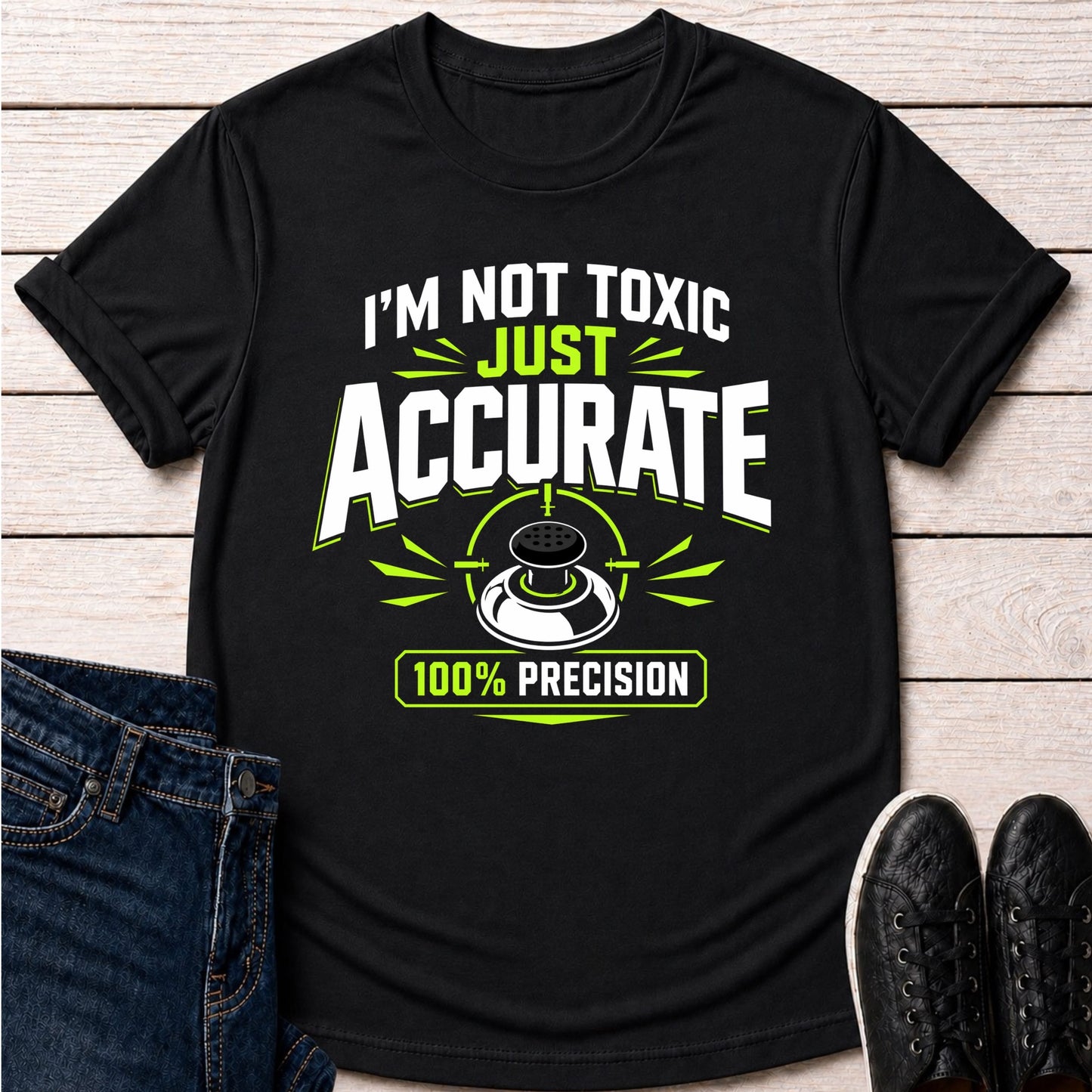 T-Shirt Black / S Just Accurate T-shirt