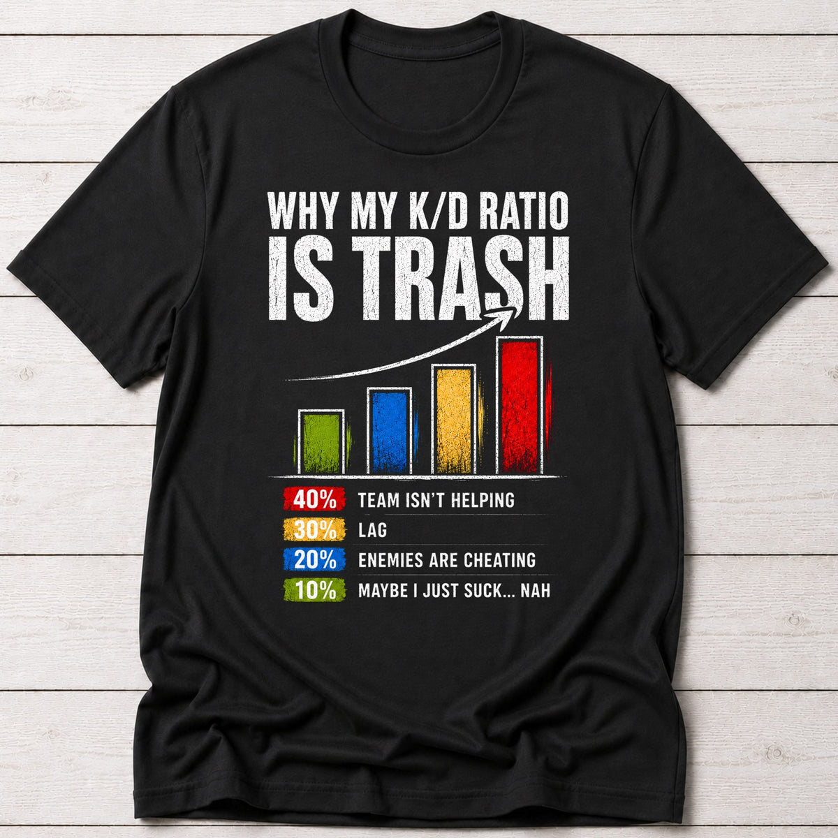 T-Shirt Black / S K/D Ratio T-shirt