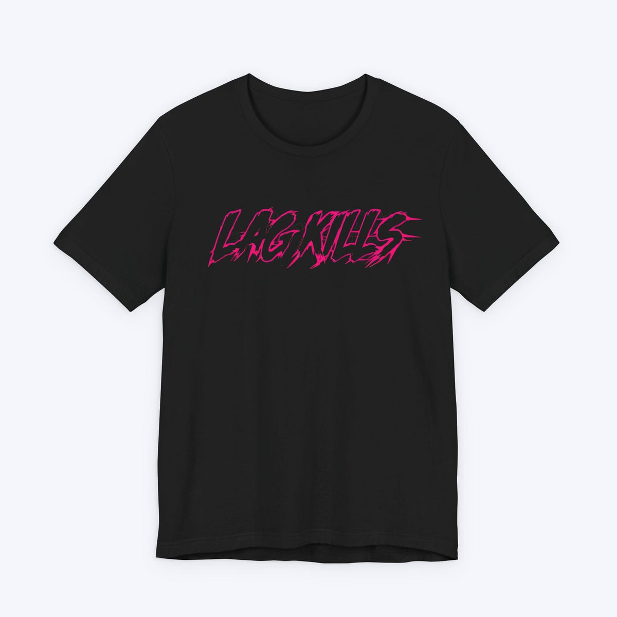 T-Shirt Black / S Lag Kills: Edgy Pink T-shirt