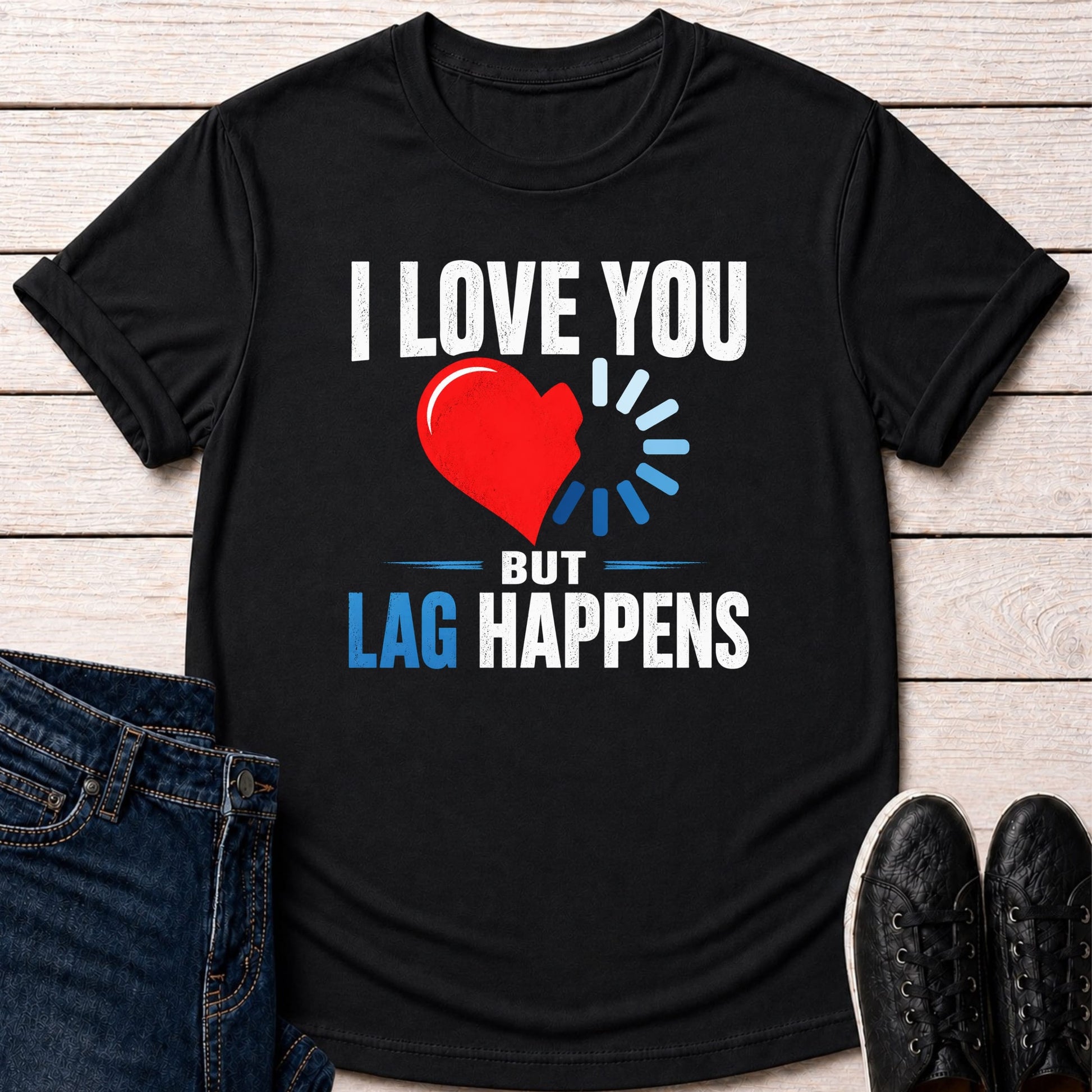 T-Shirt Black / S Lag Love T-shirt