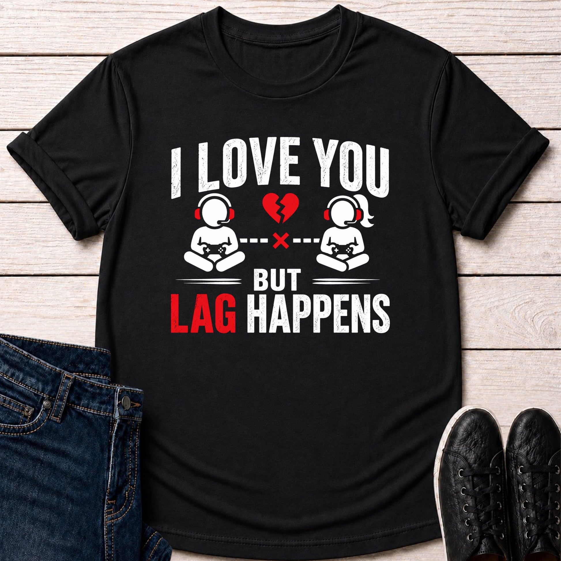 T-Shirt Black / S Lag Romance T-shirt