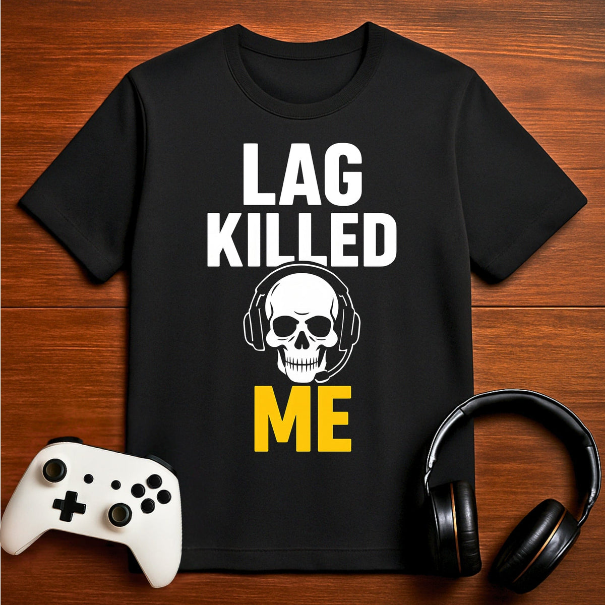 T-Shirt Black / S Lag Strikes Again T-shirt