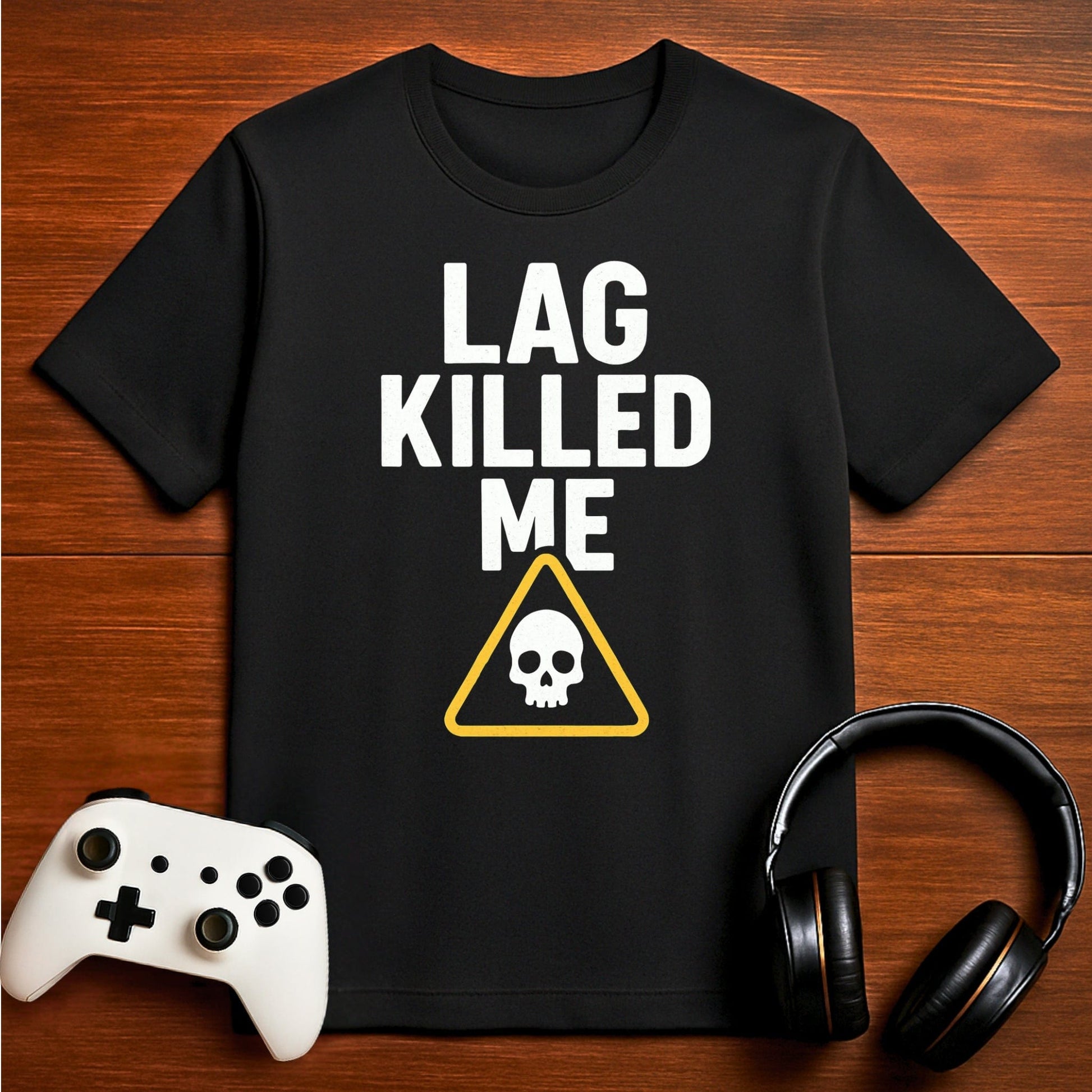 T-Shirt Black / S Lagged Out Mid-Fight T-shirt