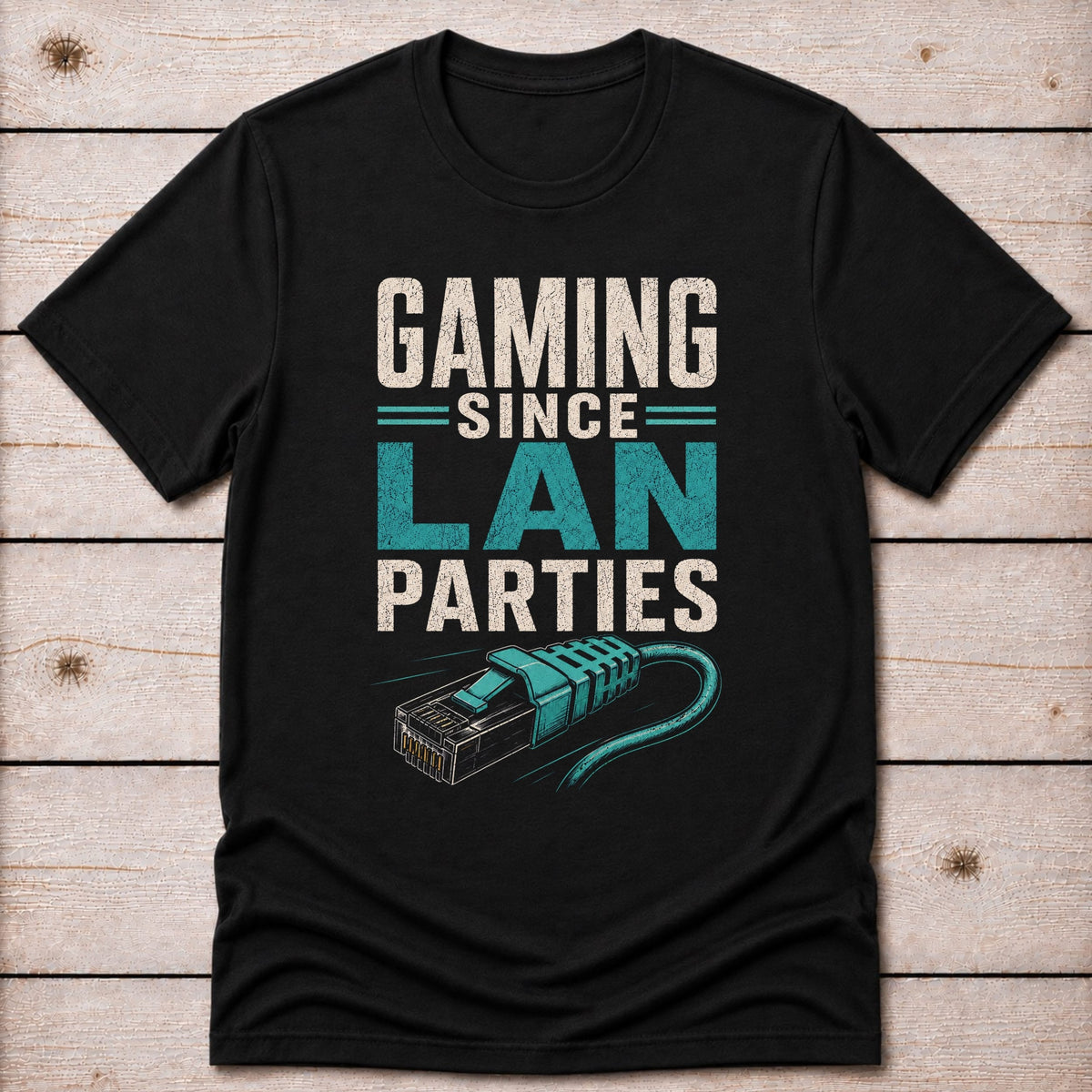 T-Shirt Black / S LAN Parties T-shirt
