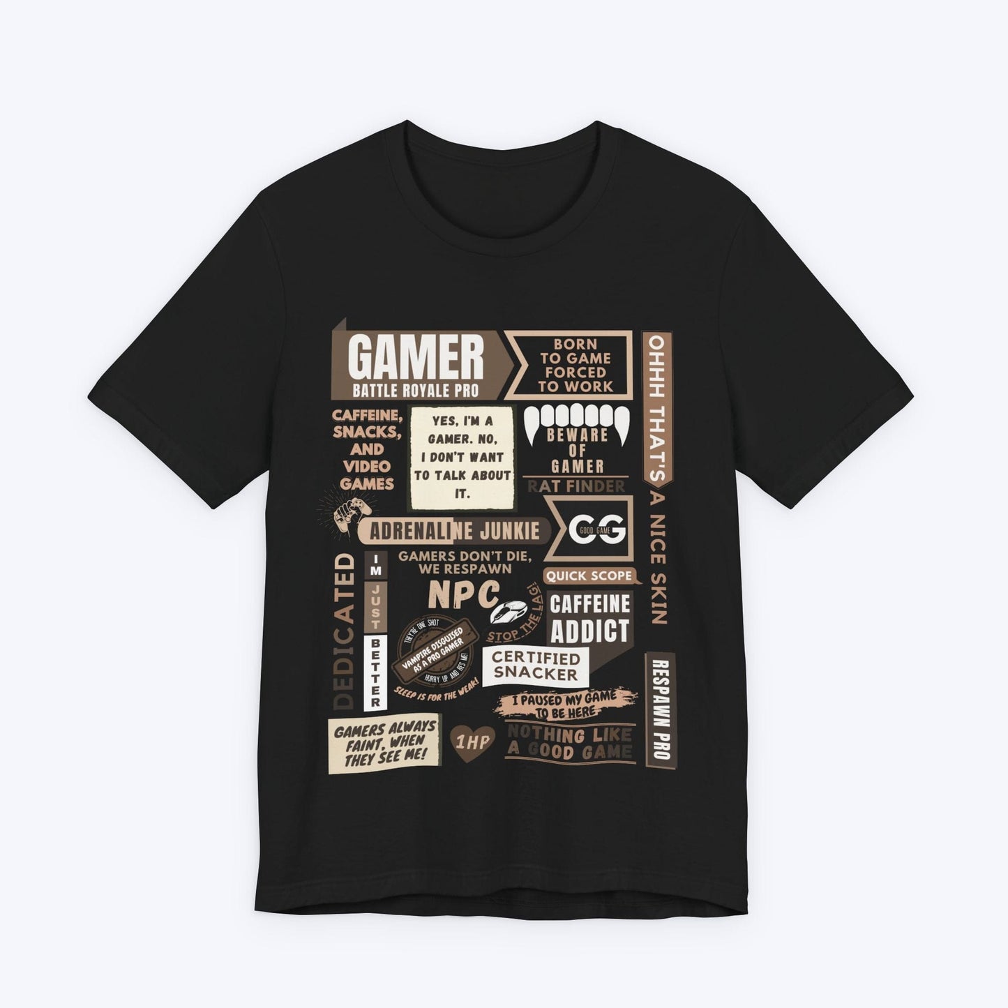 T-Shirt Black / S Life of a Gamer T-shirt