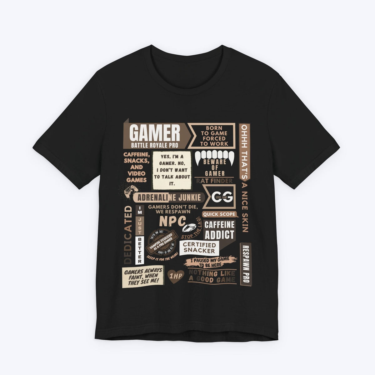 T-Shirt Black / S Life of a Gamer T-shirt