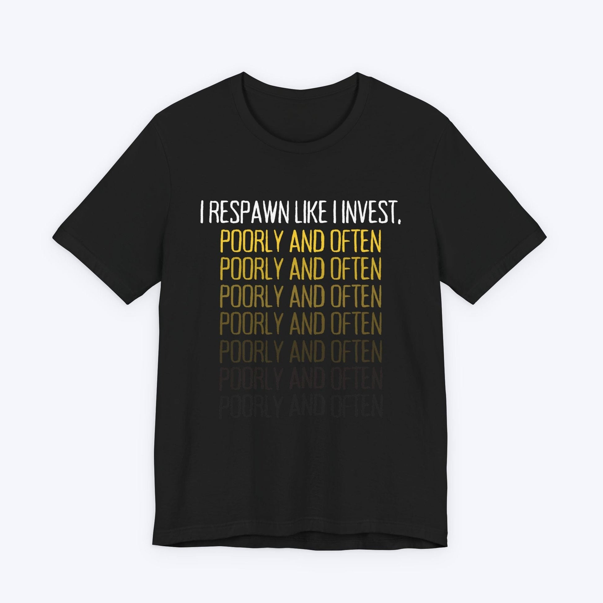T-Shirt Black / S Like I Invest Gamer T-shirt