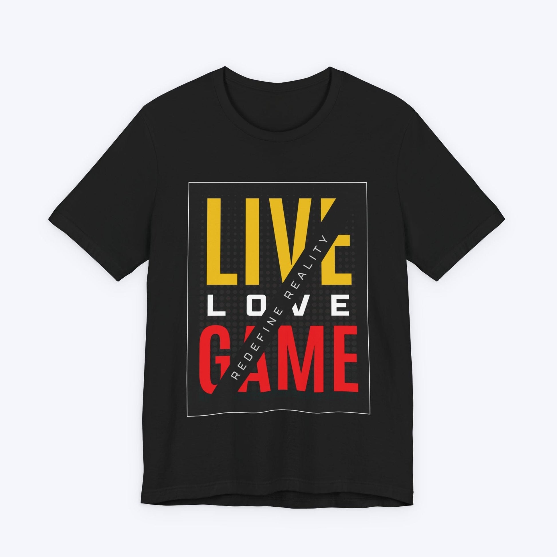 T-Shirt Black / S Live, Love, Game T-shirt