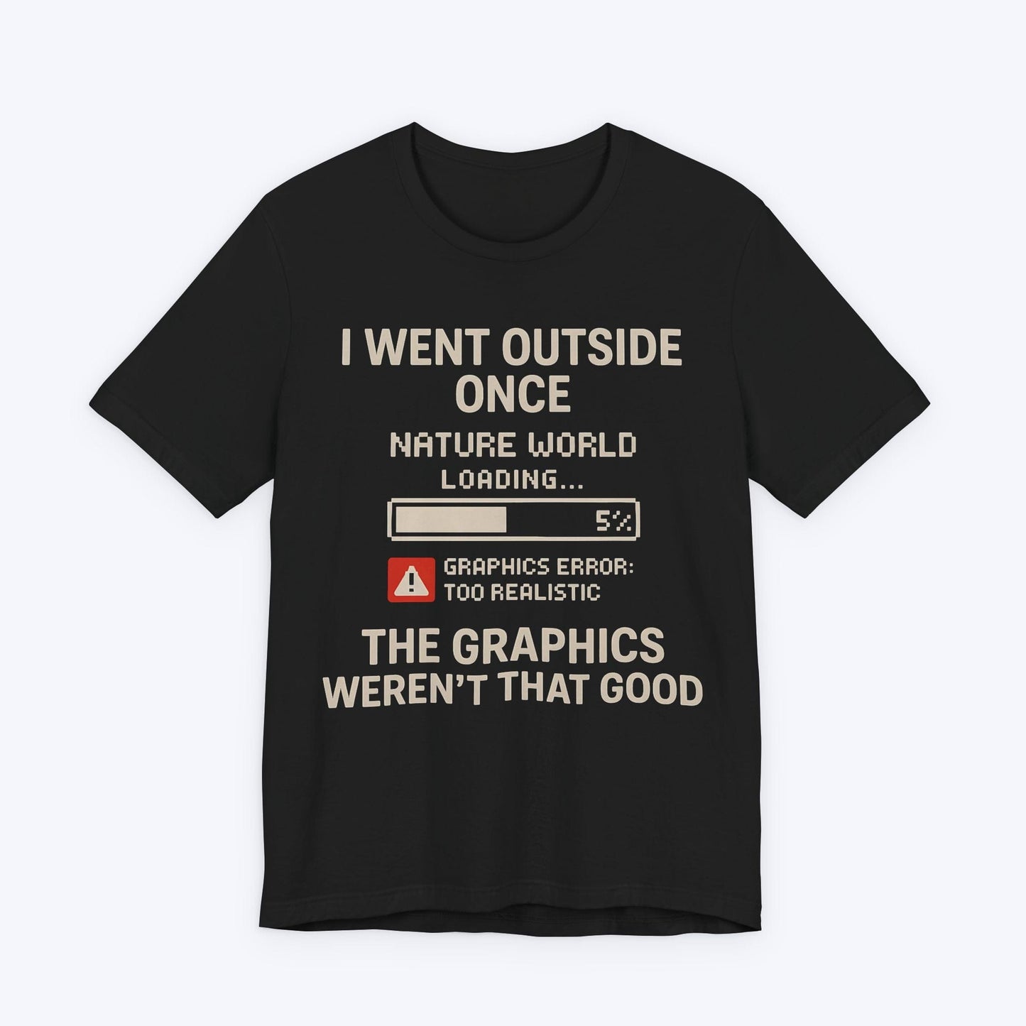 T-Shirt Black / S Loading Real World T-shirt