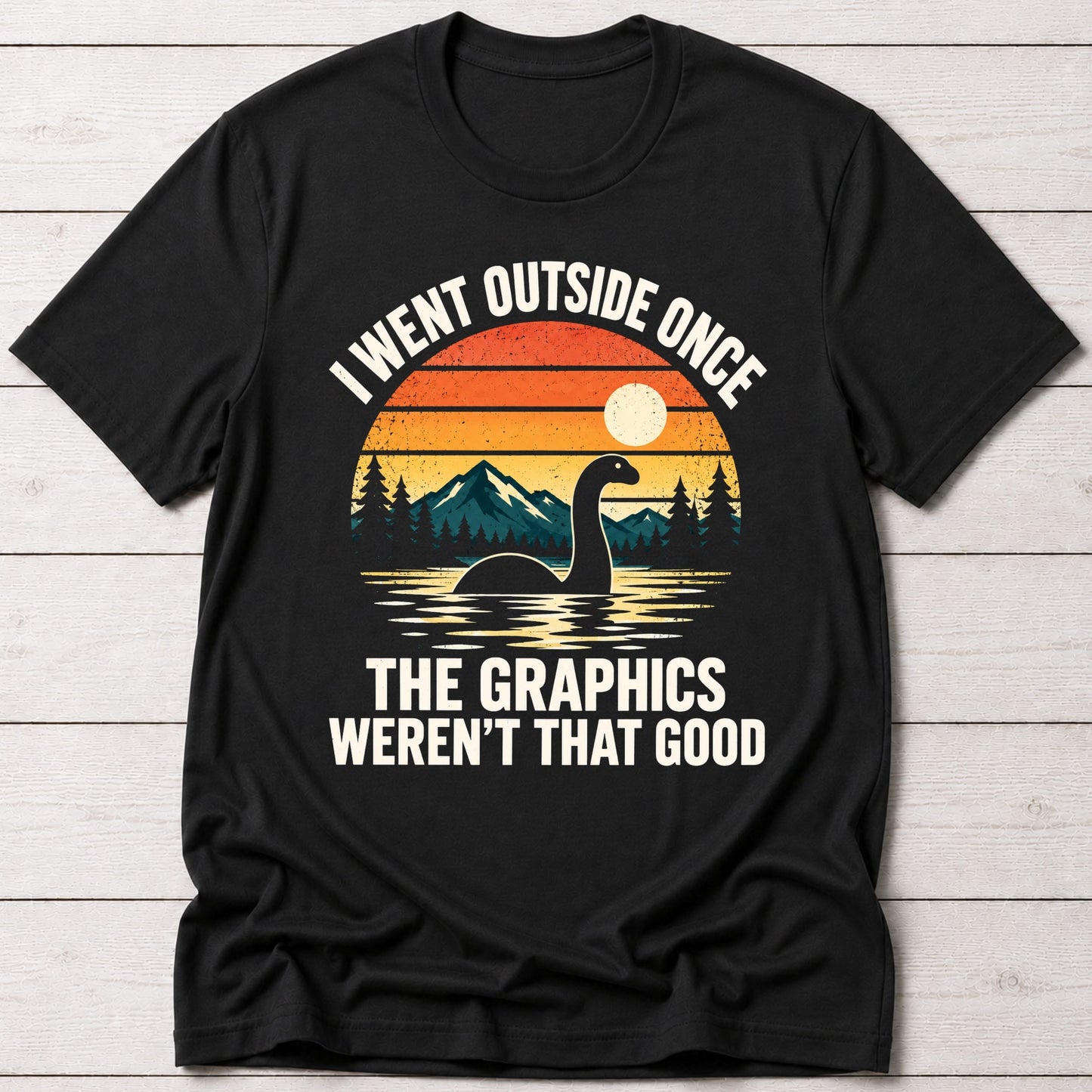 T-Shirt Black / S Loc Ness Adventure T-shirt