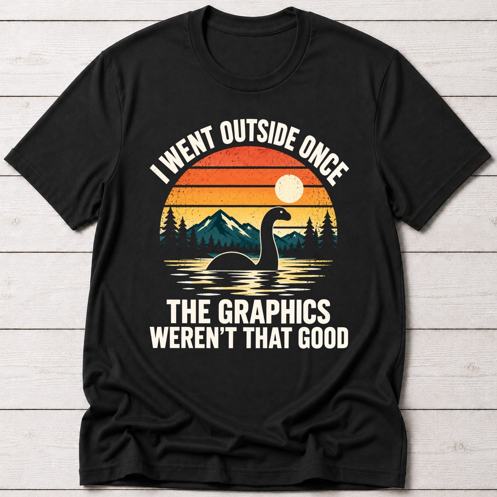 T-Shirt Black / S Loc Ness Adventure T-shirt