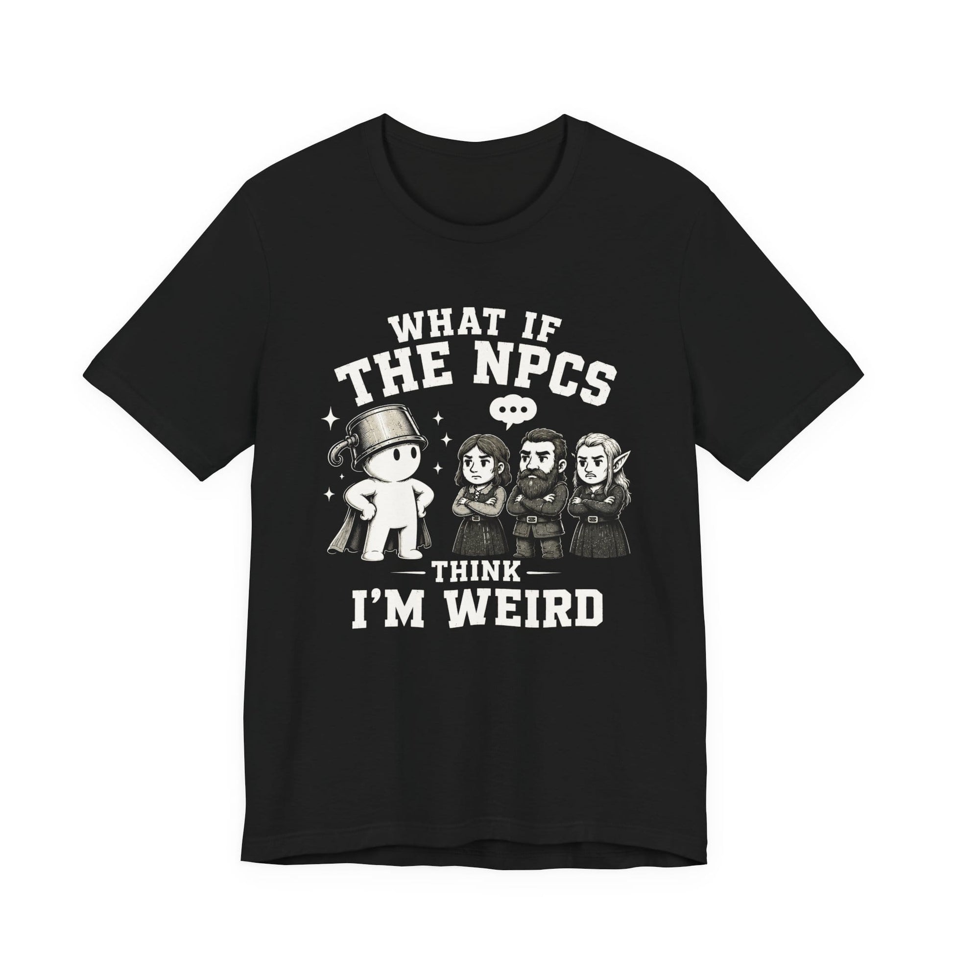 T-Shirt Black / S Maybe I'm Weird T-shirt