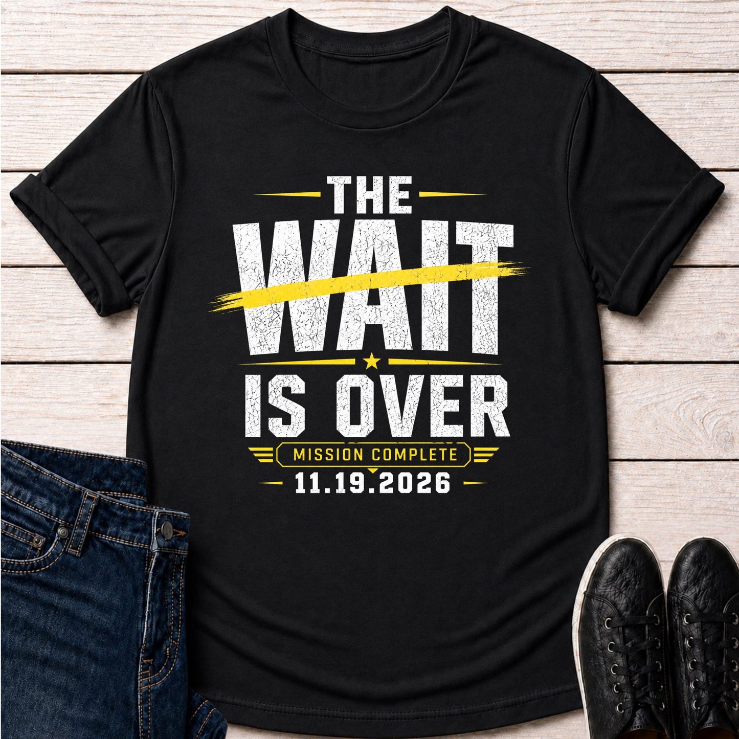 T-Shirt Black / S Mission Complete T-shirt