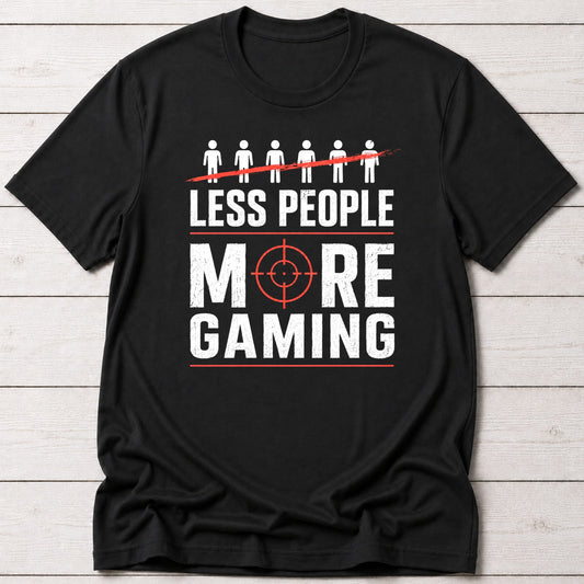 T-Shirt Black / S More Gaming T-shirt
