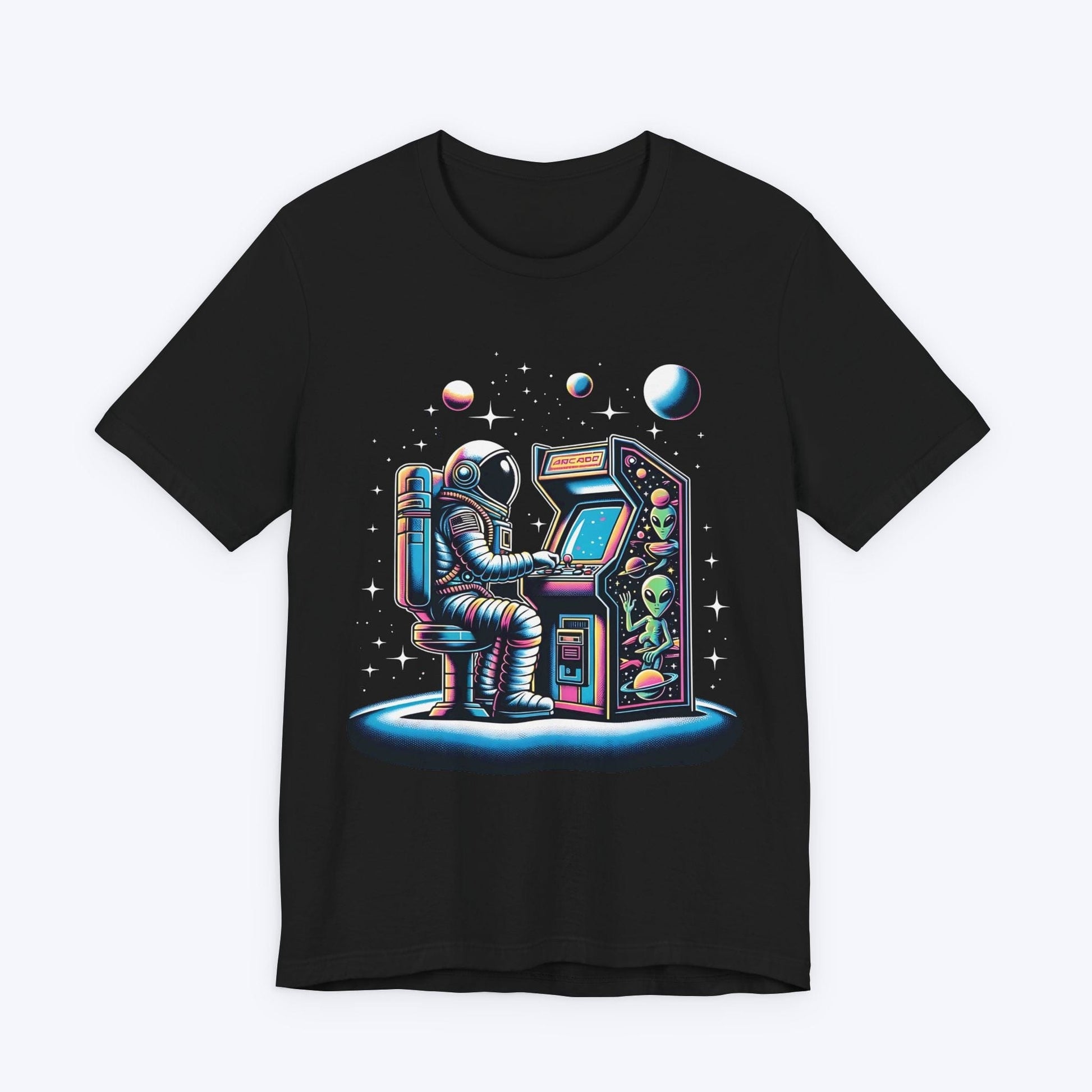 T-Shirt Black / S Music Man Astronaut T-shirt