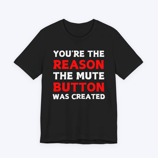 T-Shirt Black / S Mute Button Enthusiast T-shirt