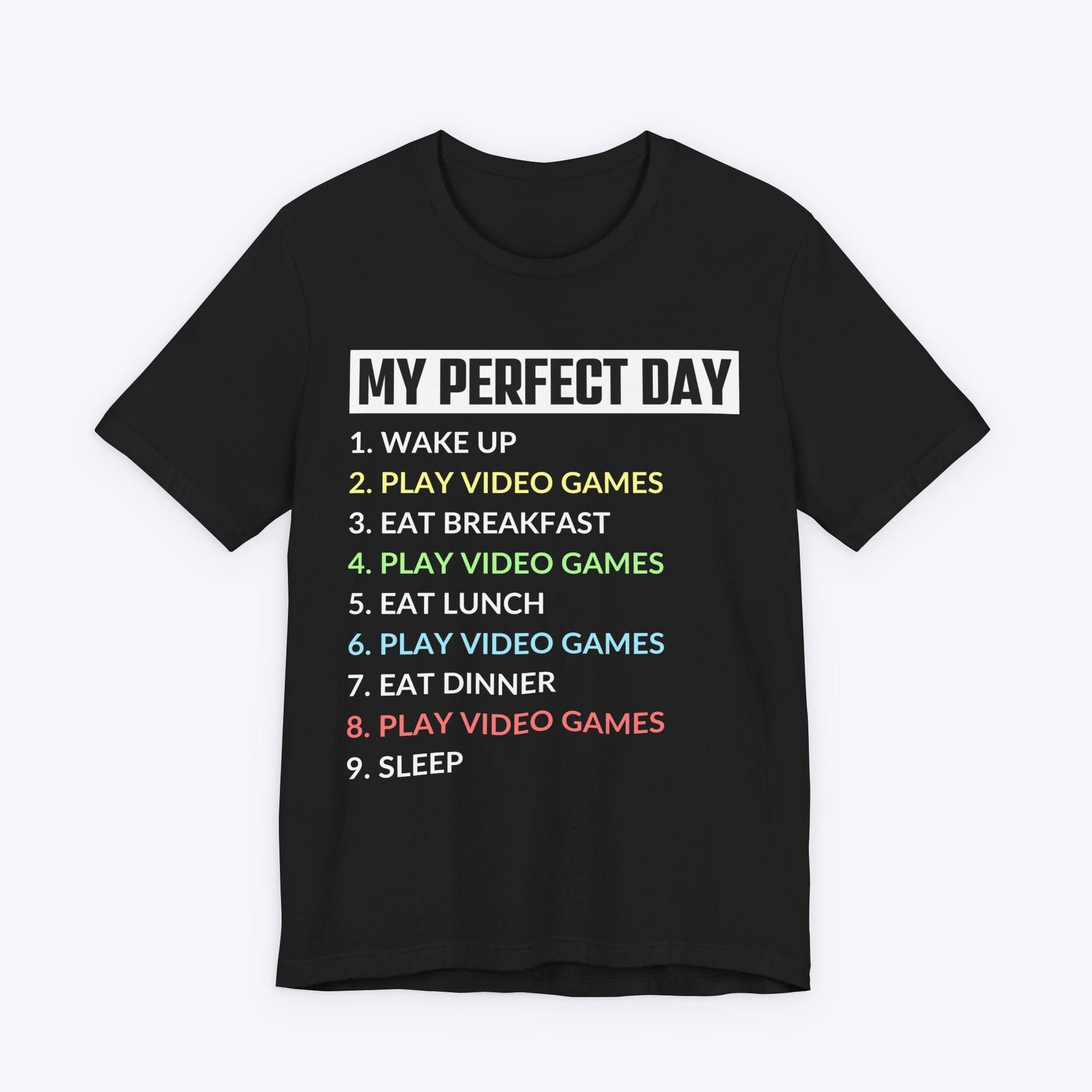 T-Shirt Black / S My Gaming Itinerary T-shirt