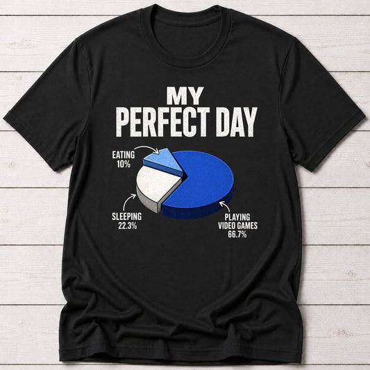 T-Shirt Black / S My Ideal Day T-shirt