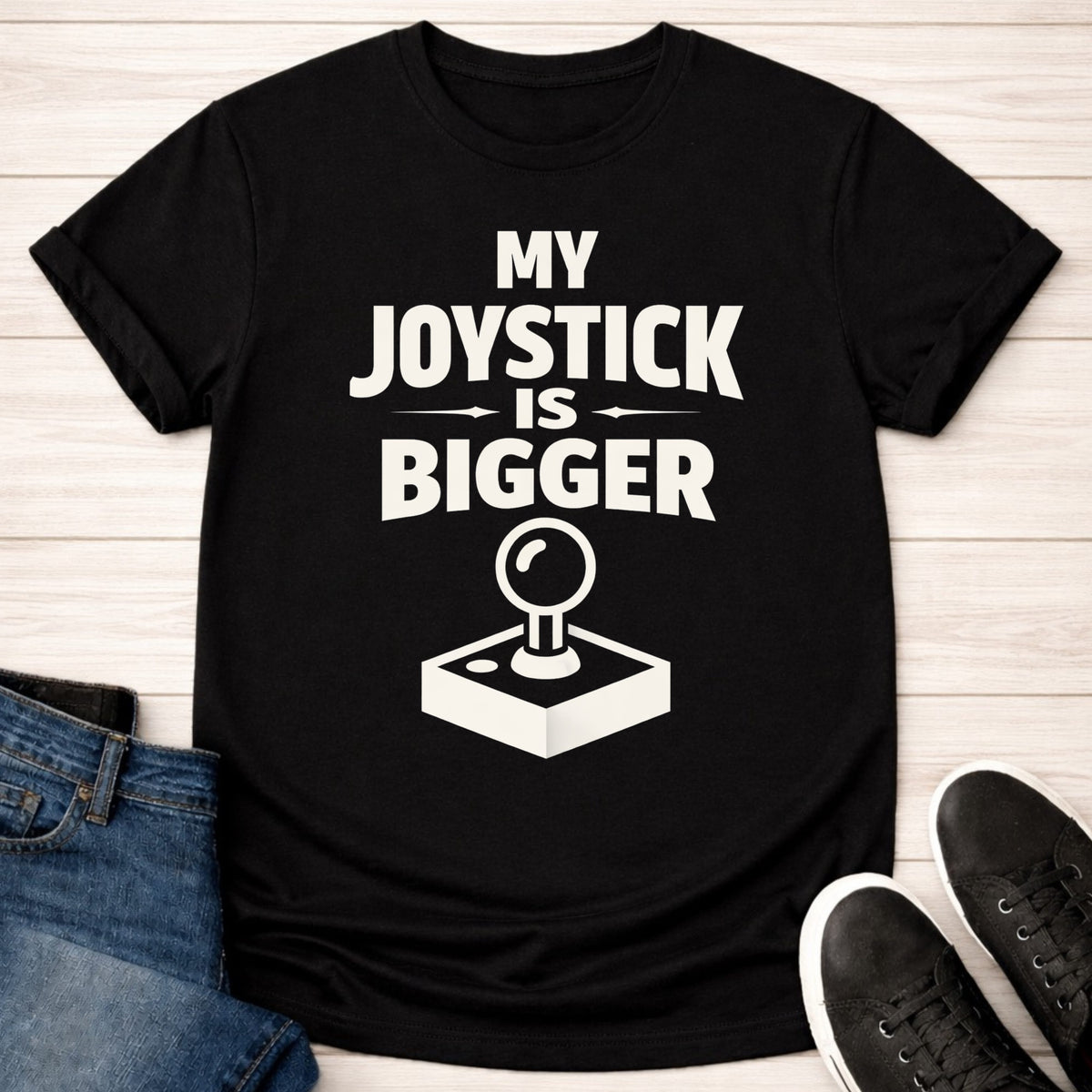T-Shirt Black / S My Joystick is BIGGER T-shirt