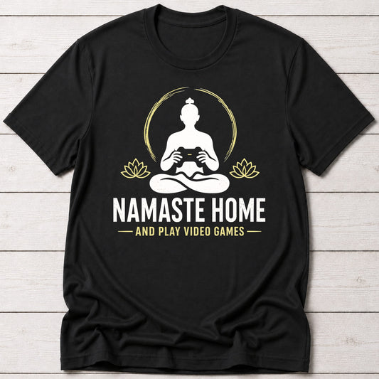 T-Shirt Black / S Namaste Gaming T-shirt