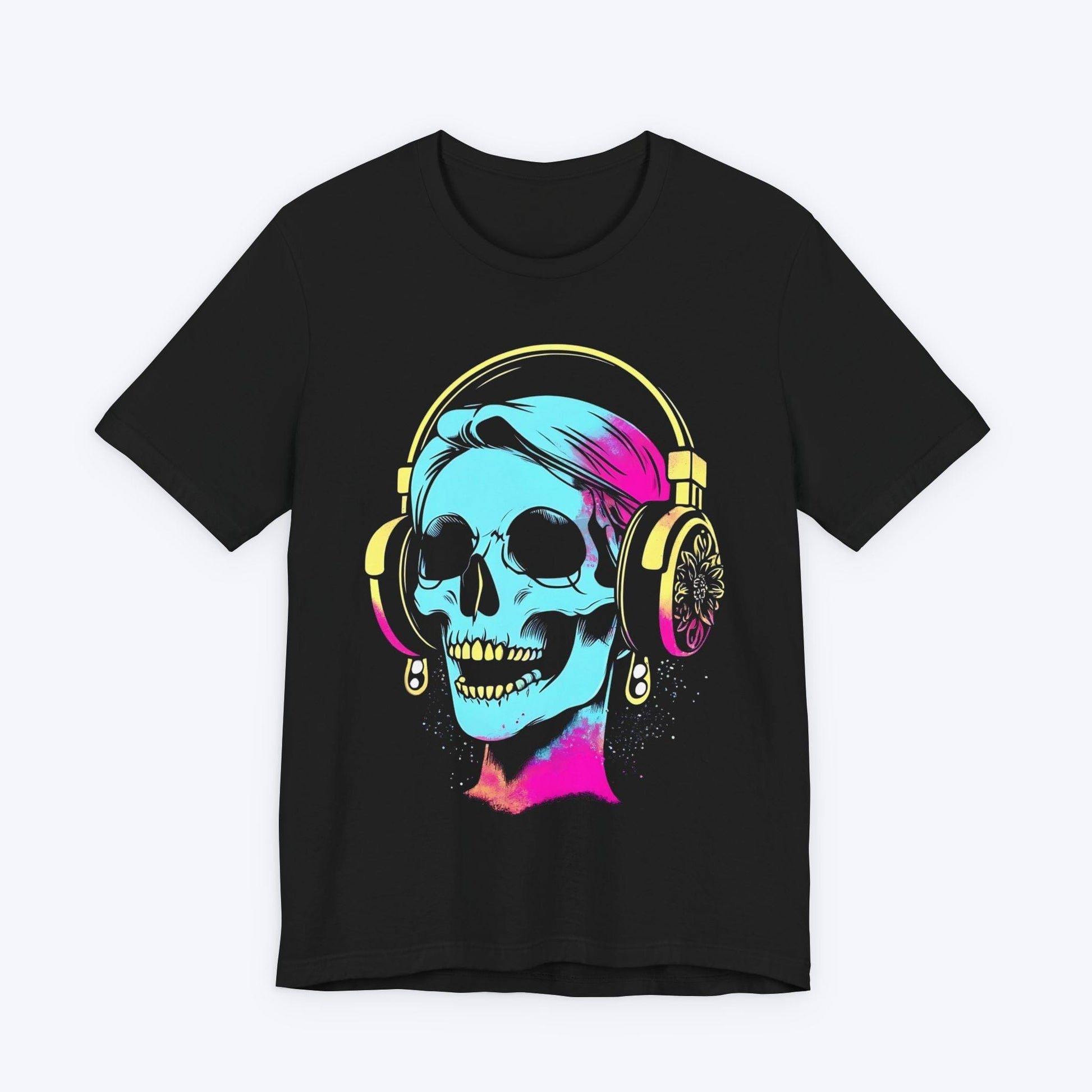 T-Shirt Black / S Neon Melodies: Femme Fatale T-shirt