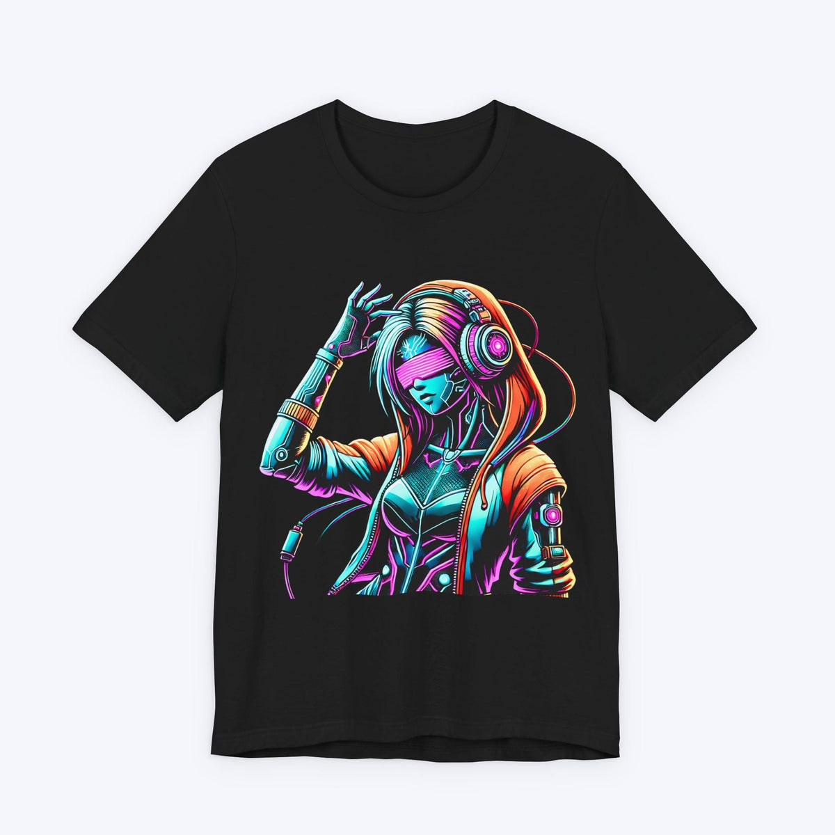 T-Shirt Black / S Neon Siren T-shirt