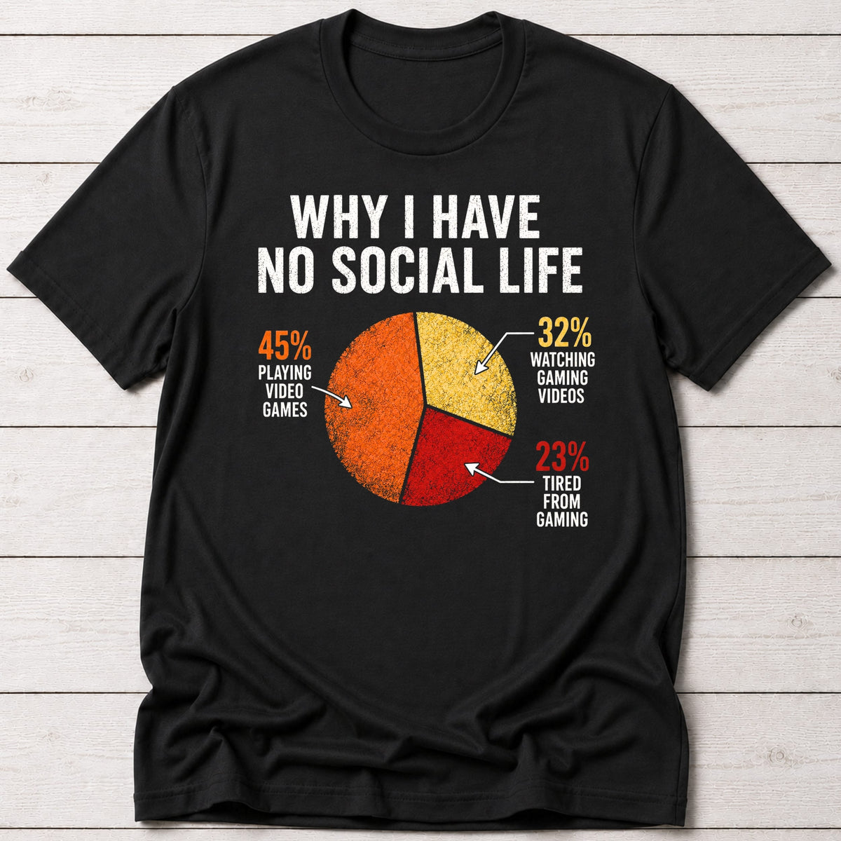 T-Shirt Black / S No Social Life T-shirt