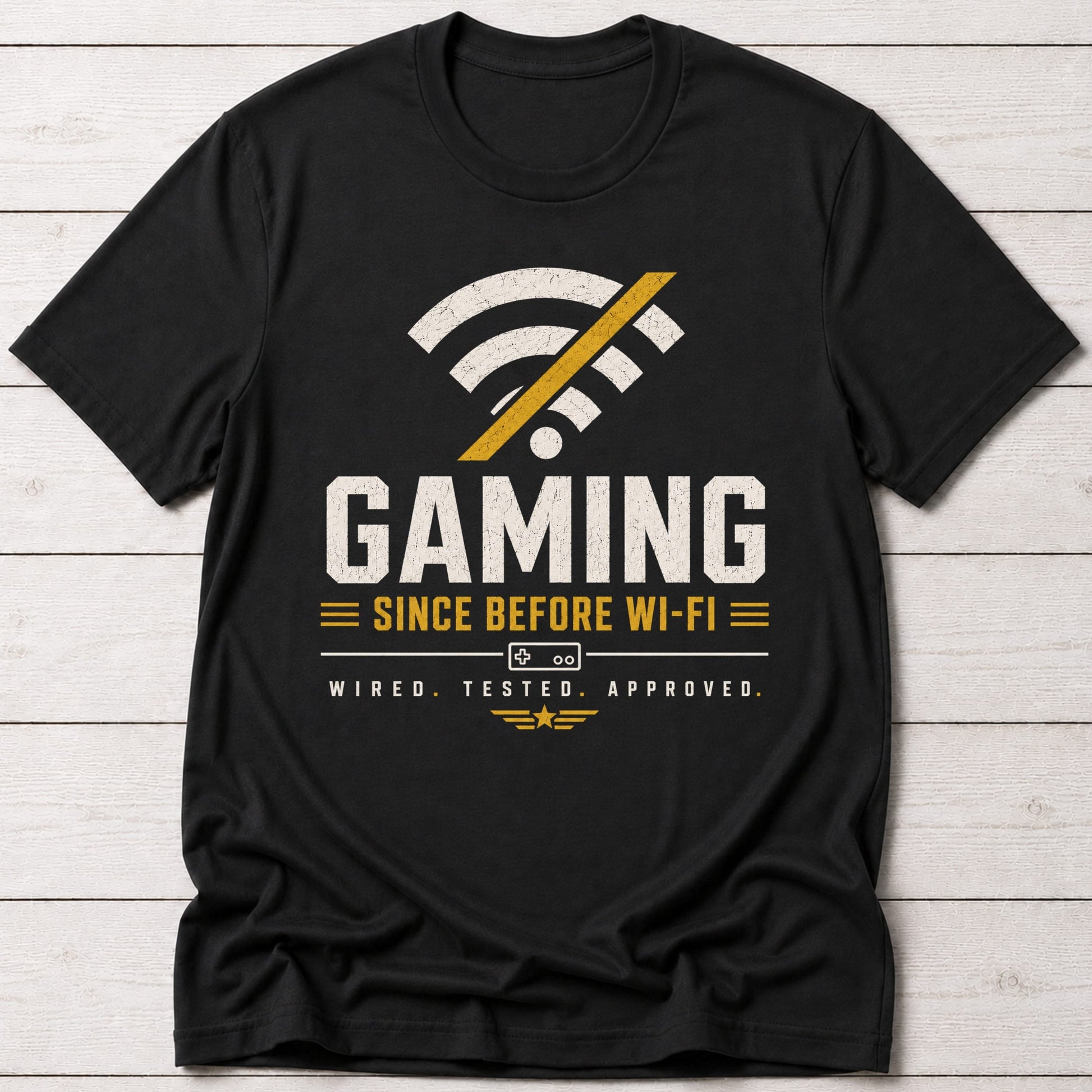 T-Shirt Black / S No WiFi T-Shirt