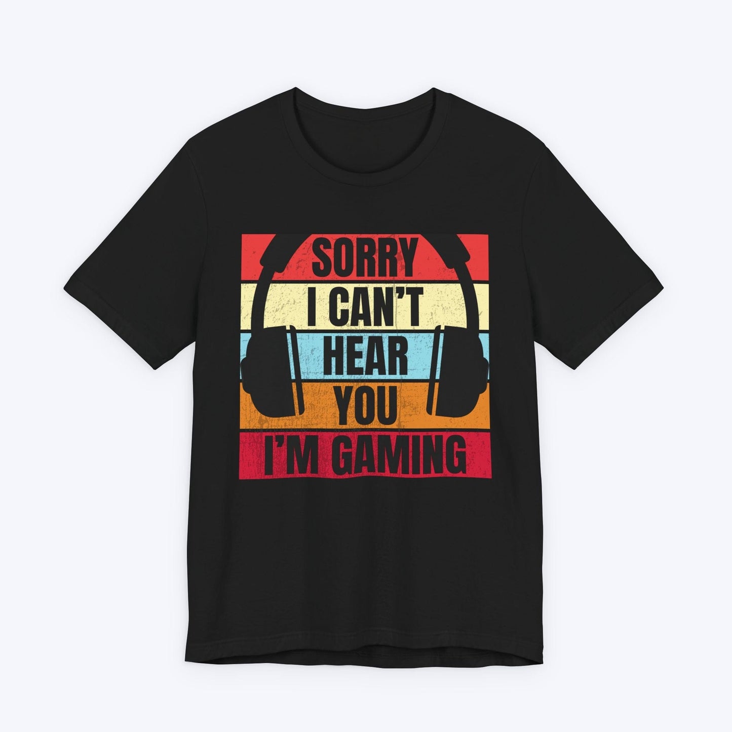 T-Shirt Black / S Noise Cancelled by Gaming T-shirt