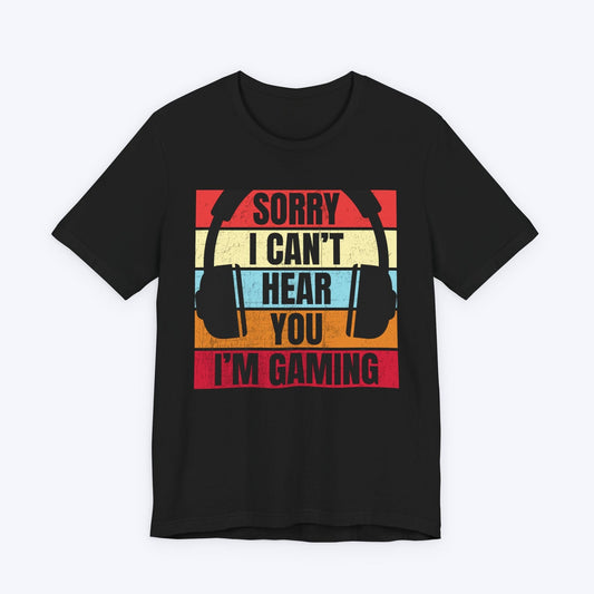T-Shirt Black / S Noise Cancelled by Gaming T-shirt