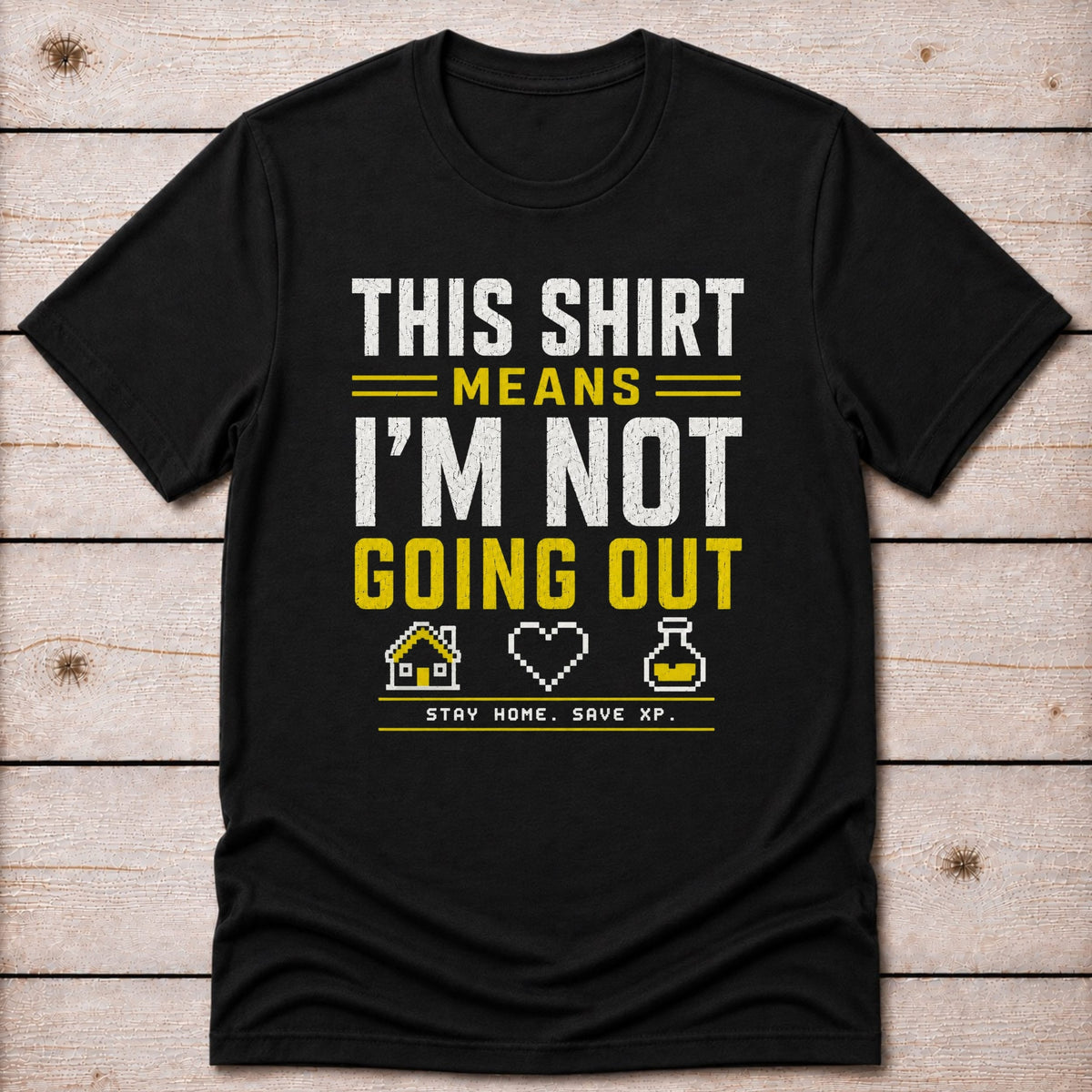 T-Shirt Black / S Not Going Out T-shirt