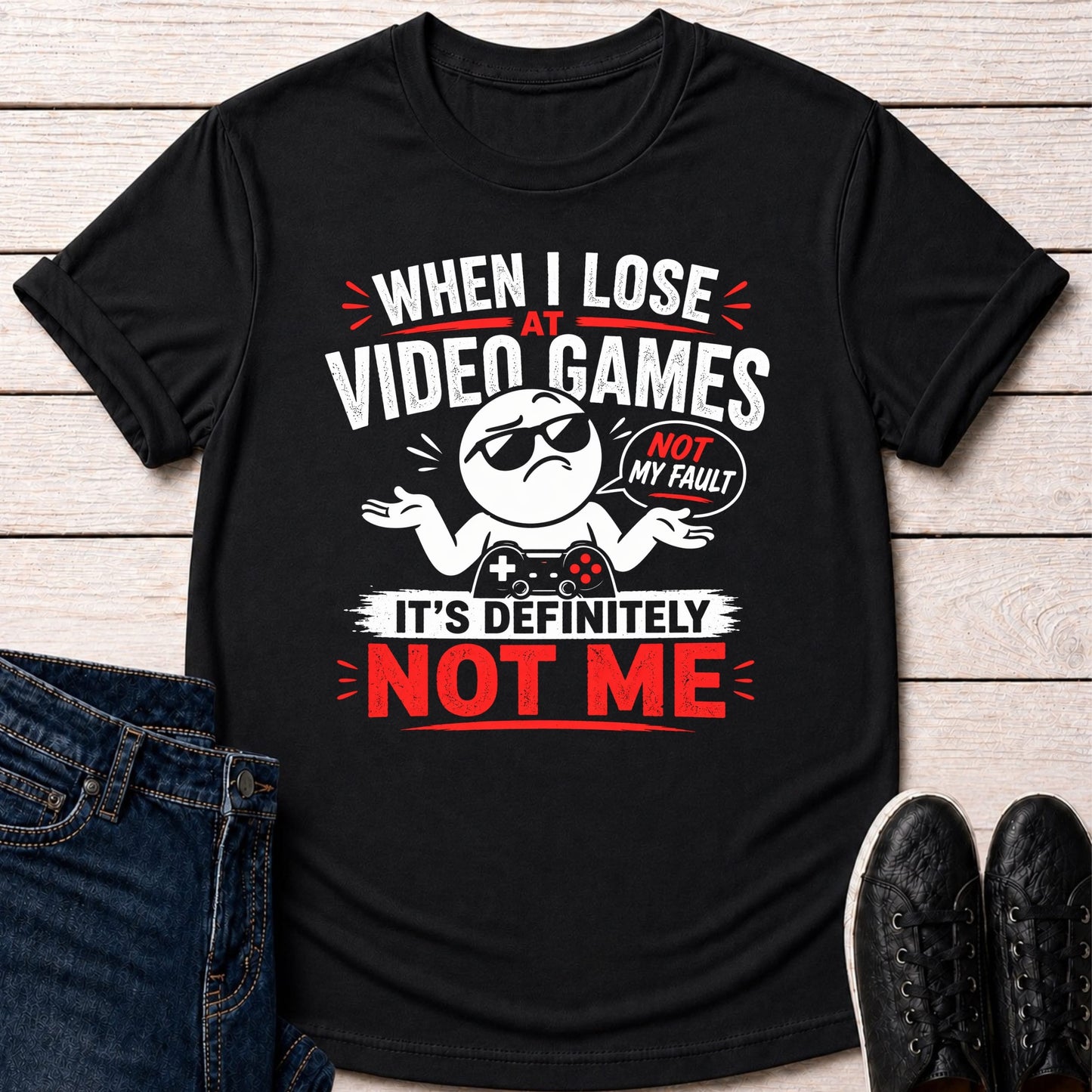 T-Shirt Black / S Not Me T-shirt