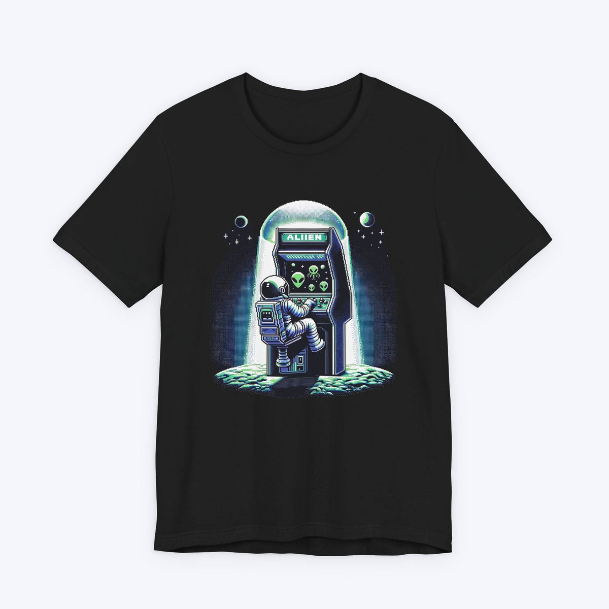 T-Shirt Black / S Ocean Odyssey - Space Adventure T-shirt