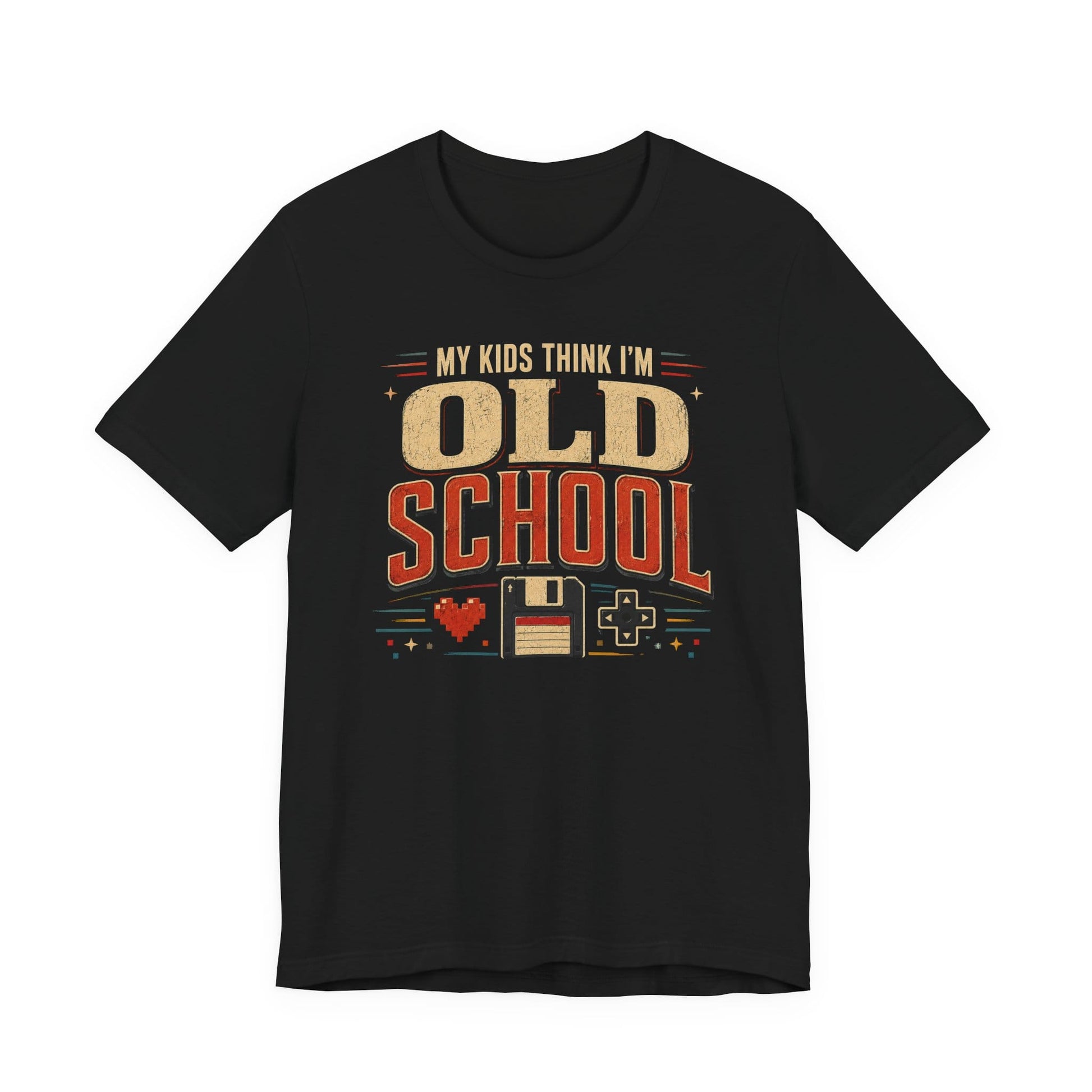 T-Shirt Black / S Old School Gamer T-shirt