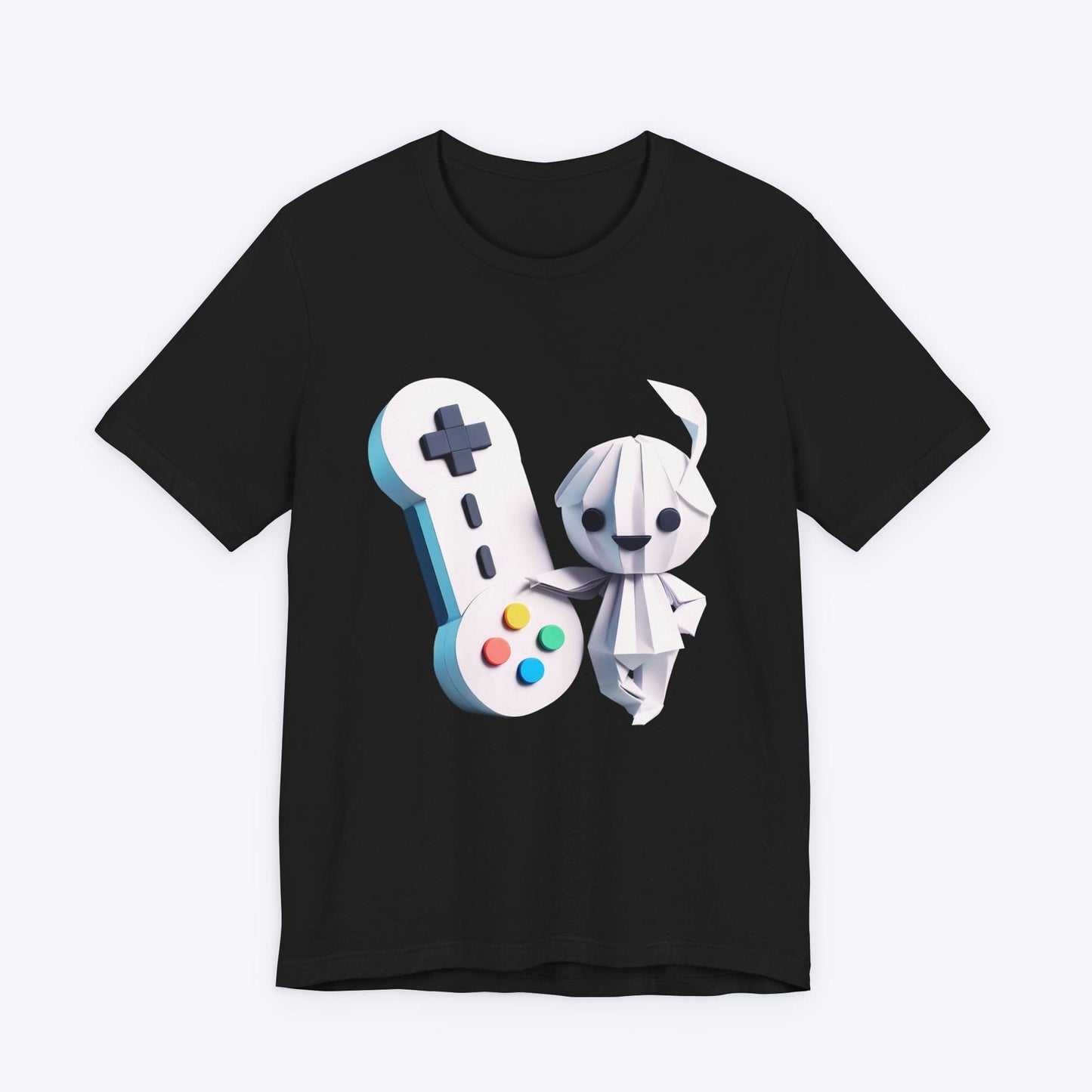 T-Shirt Black / S Origami Gamer Girl T-shirt