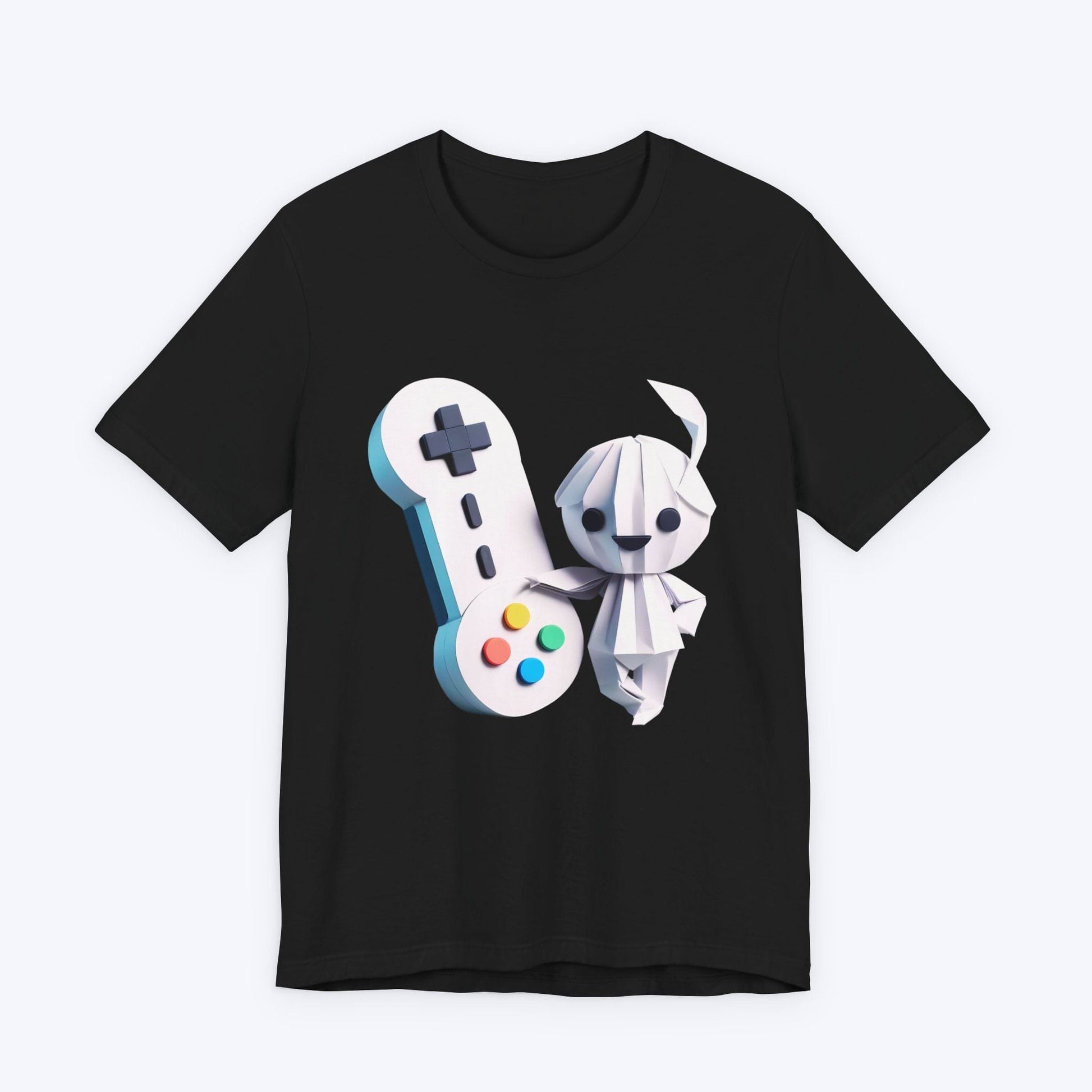 T-Shirt Black / S Origami Gamer Girl T-shirt