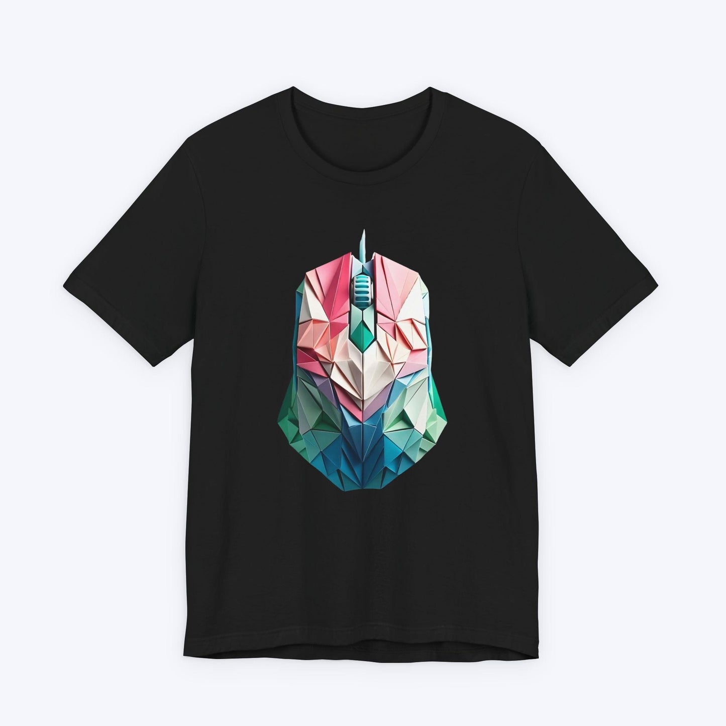 T-Shirt Black / S Origami Mouse Gamer T-shirt