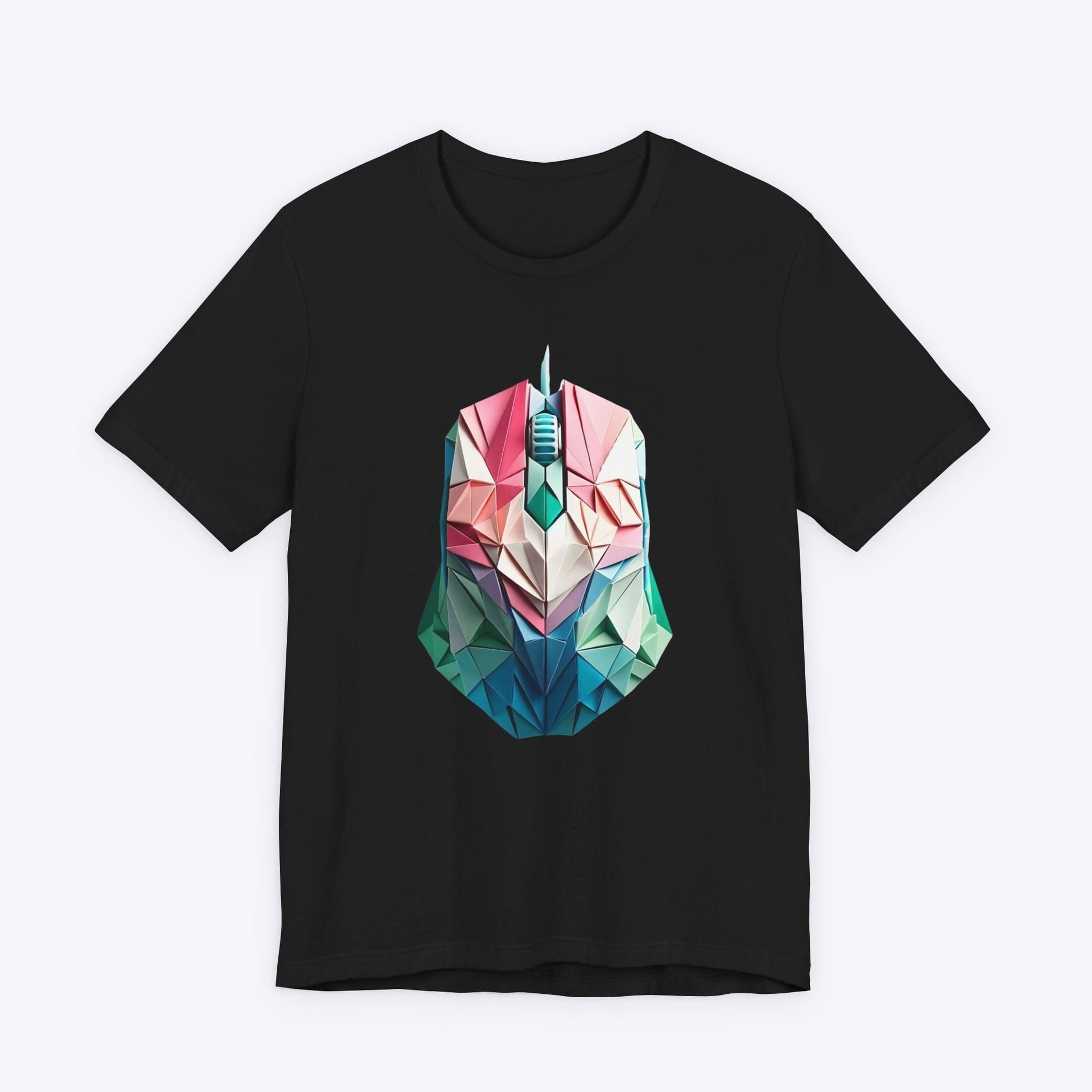 T-Shirt Black / S Origami Mouse Gamer T-shirt