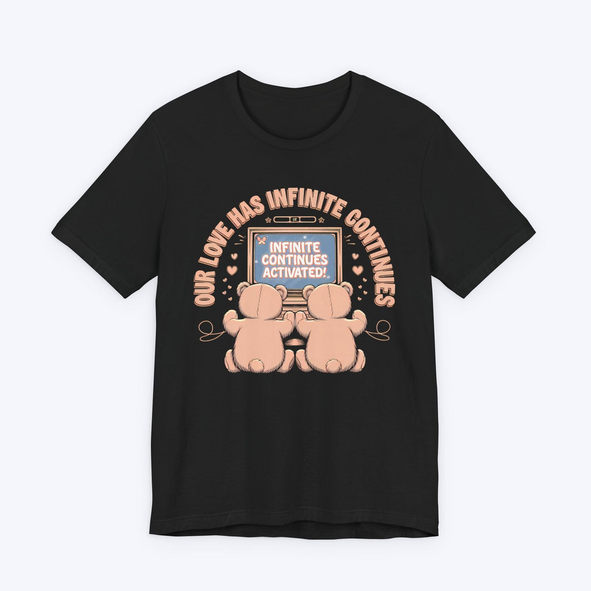 T-Shirt Black / S Our Love Has Infinite Continues T-shirt
