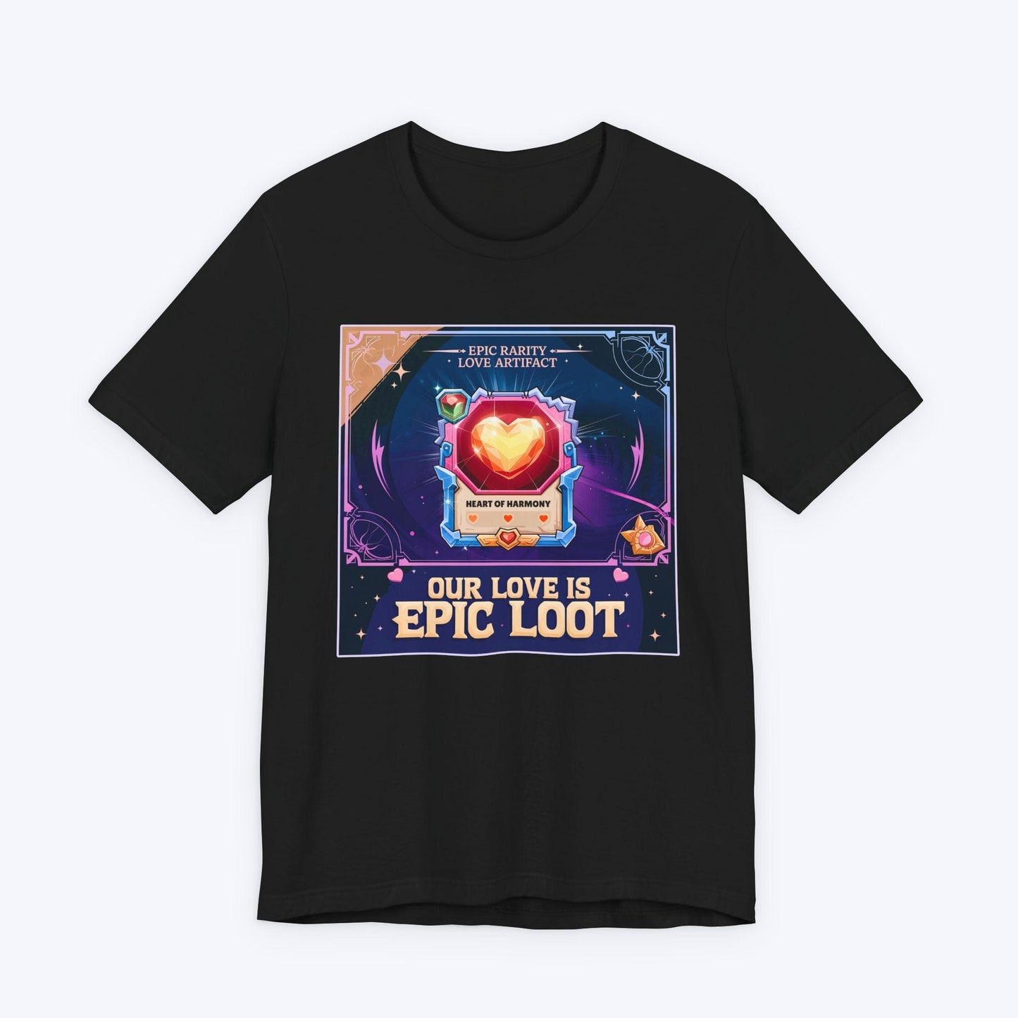 T-Shirt Black / S Our Love Is Epic Loot T-shirt