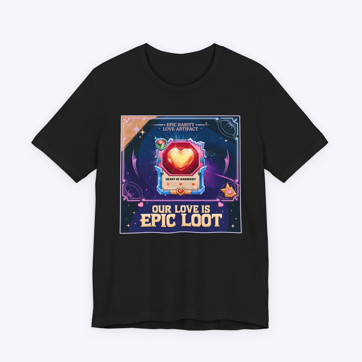 T-Shirt Black / S Our Love Is Epic Loot T-shirt