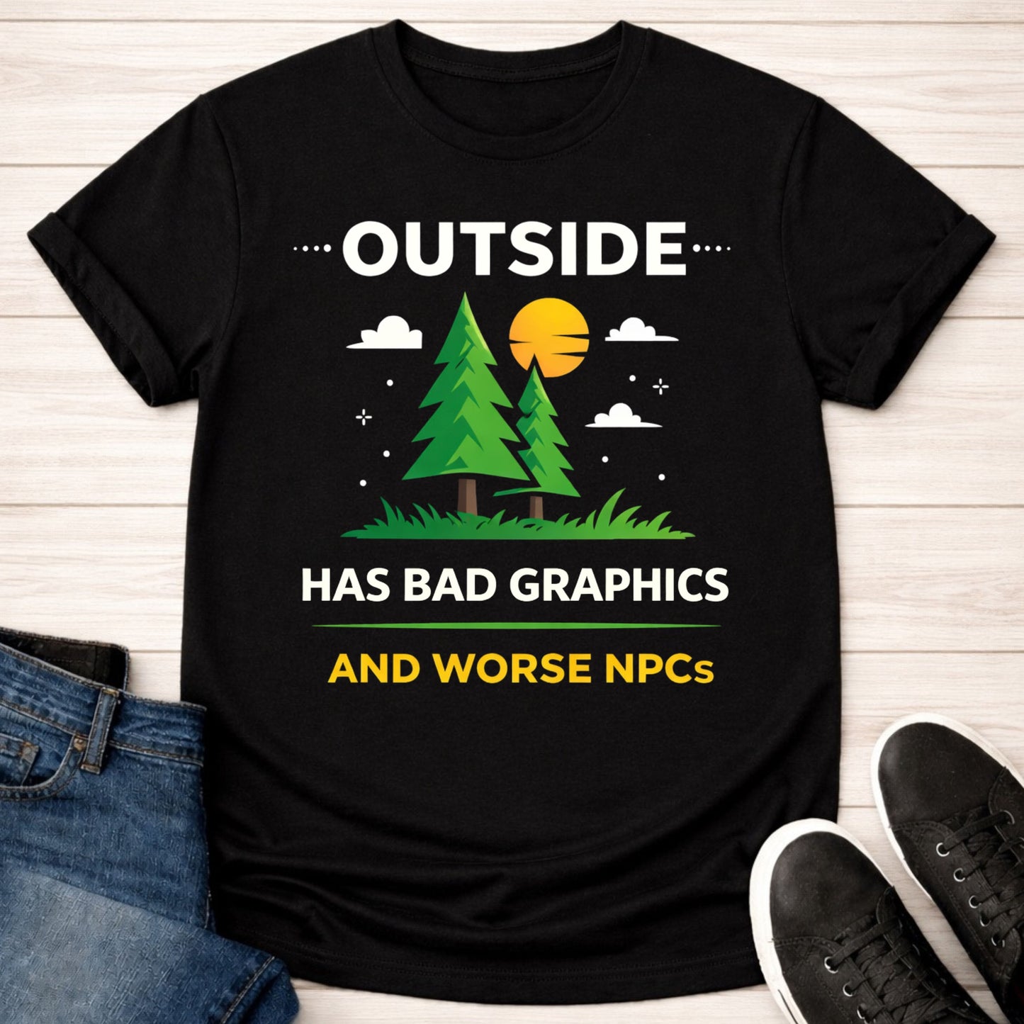 T-Shirt Black / S Outside NPCs T-shirt