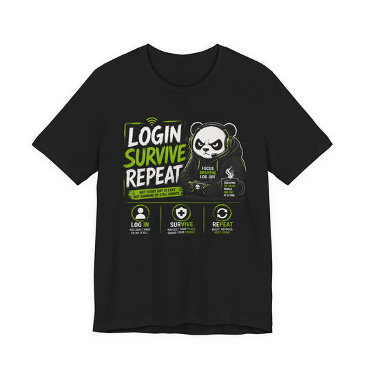 T-Shirt Black / S Panda Problems T-shirt