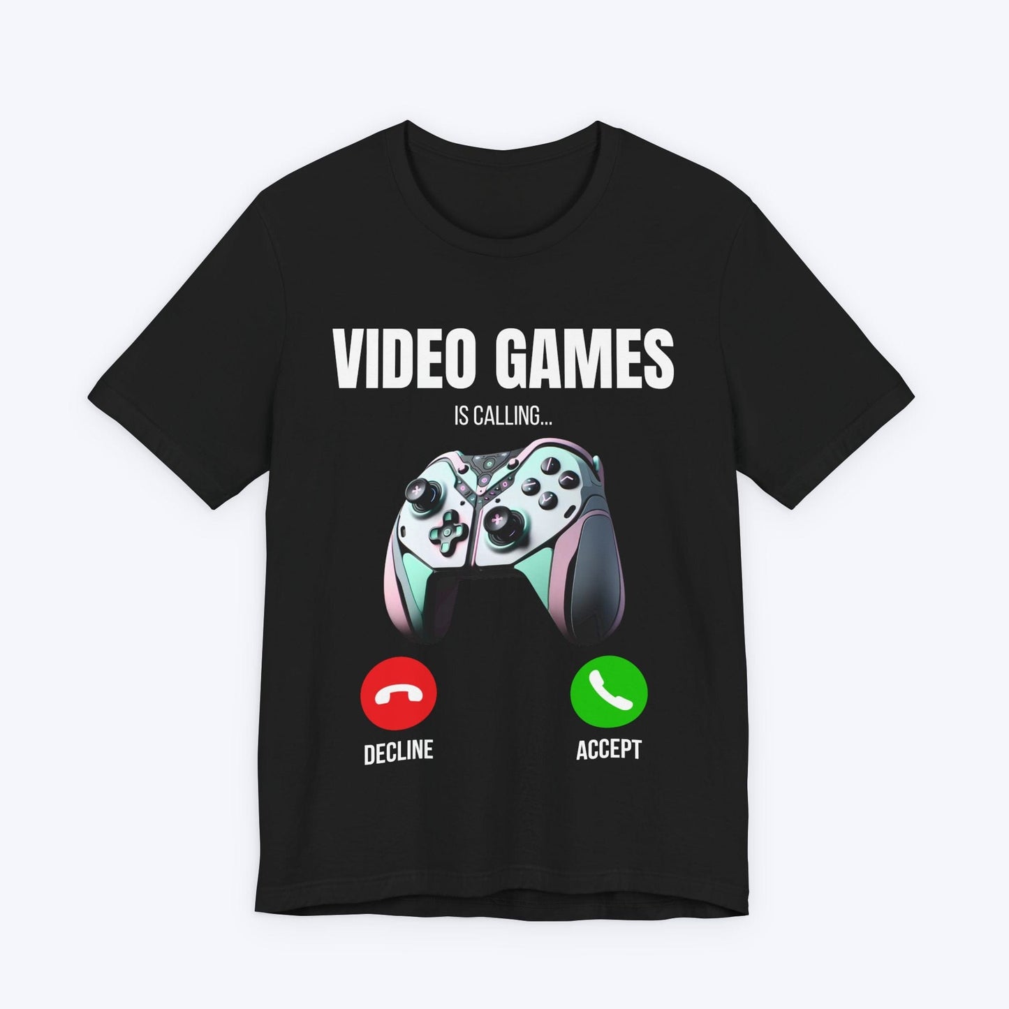 T-Shirt Black / S Pause Reality, Play Games T-shirt