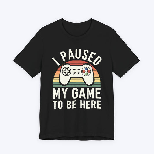 T-Shirt Black / S Paused and Unimpressed T-shirt
