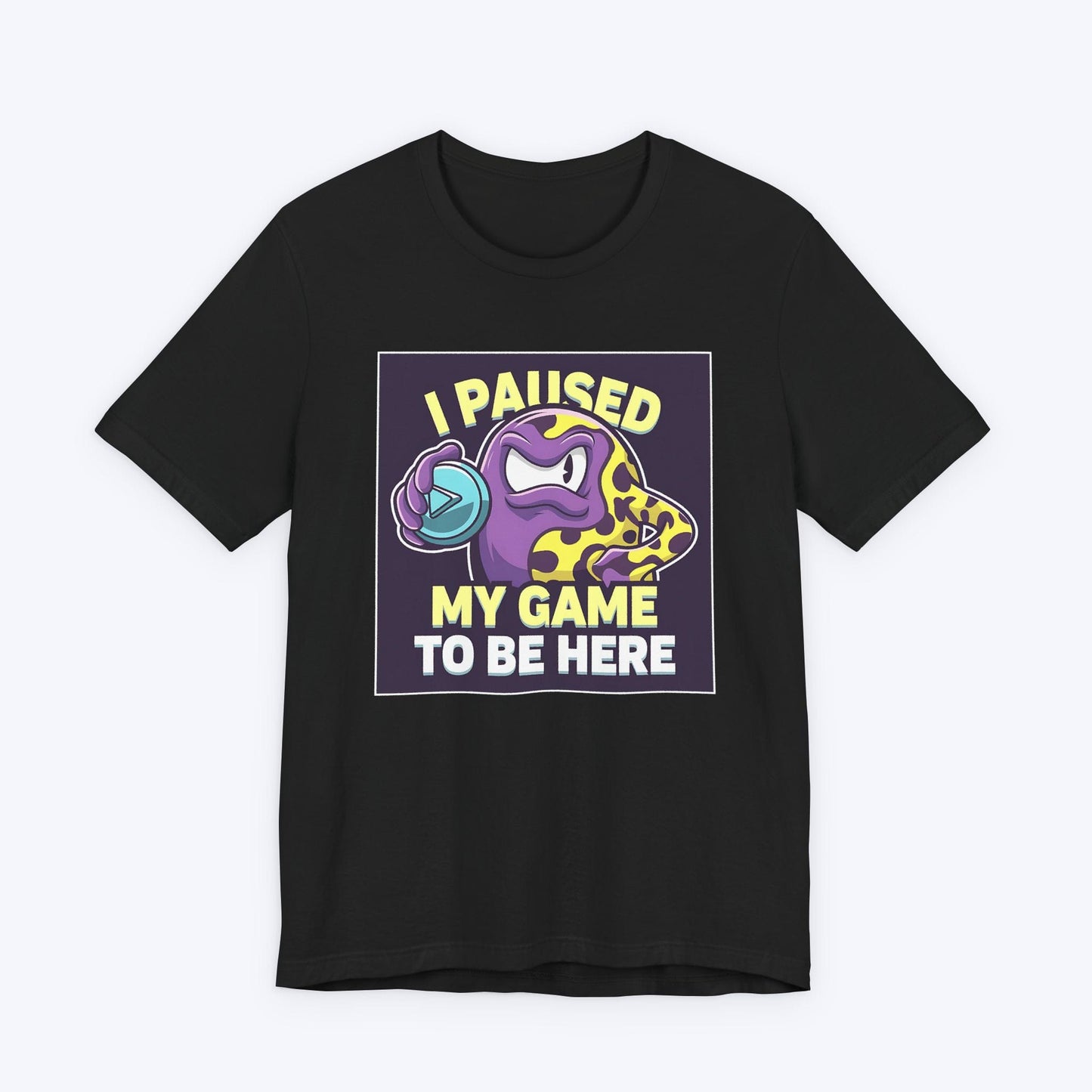 T-Shirt Black / S Paused for an IRL Buff T-shirt