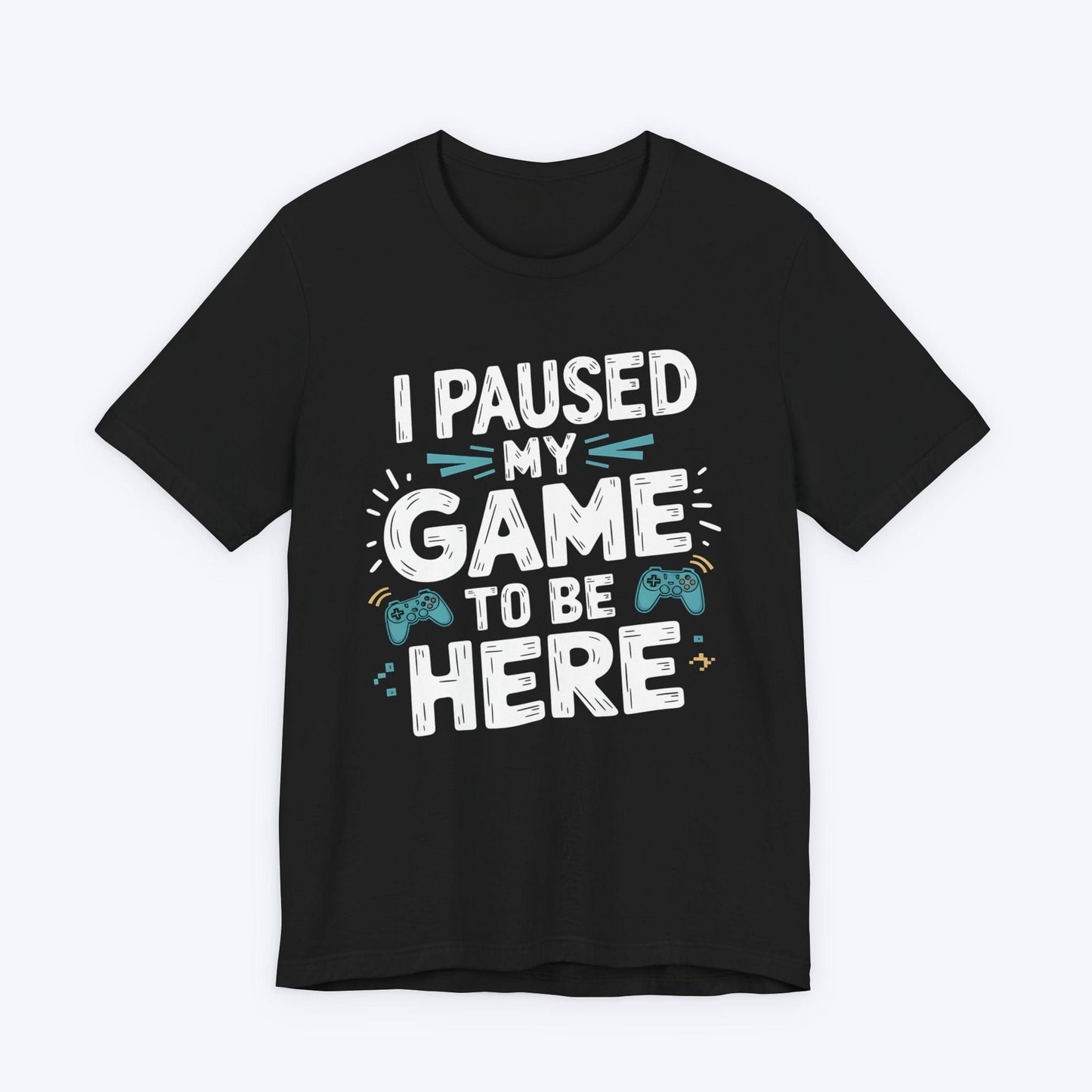T-Shirt Black / S Paused for the Social Scene T-shirt