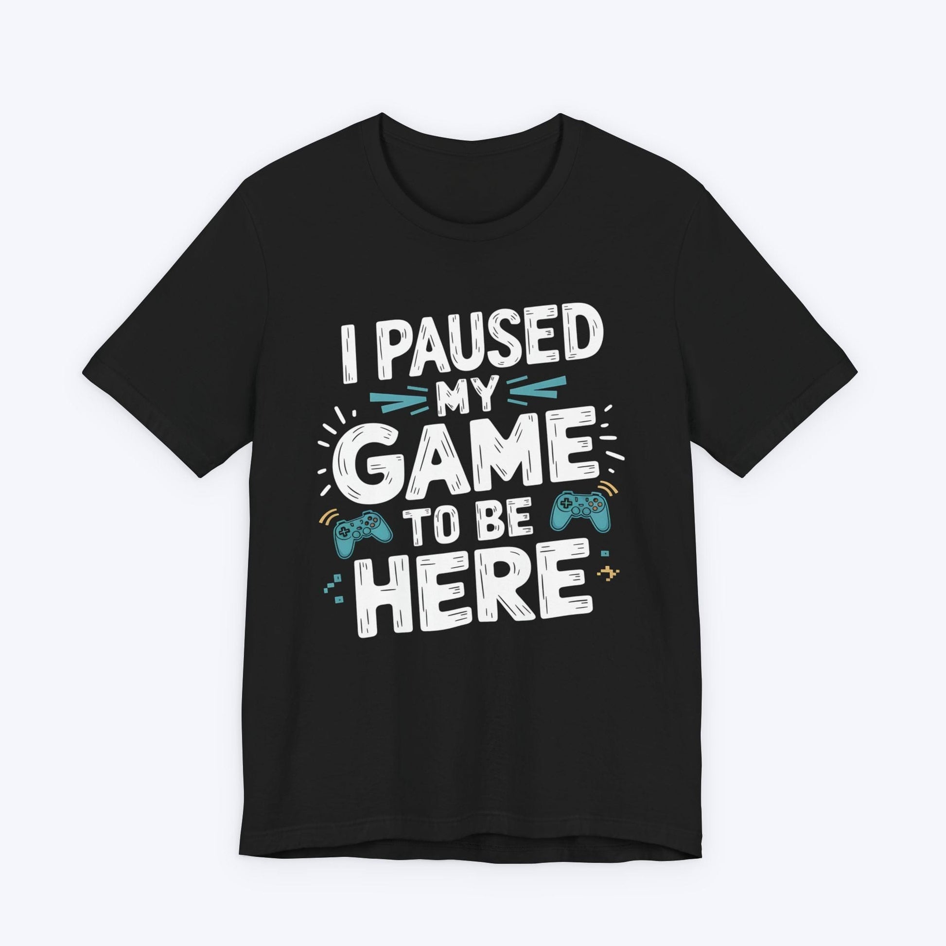 T-Shirt Black / S Paused for the Social Scene T-shirt
