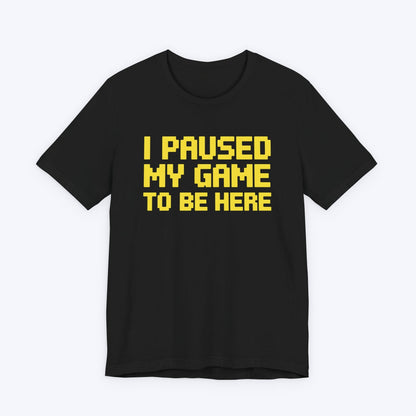 T-Shirt Black / S Paused to Socialize T-shirt